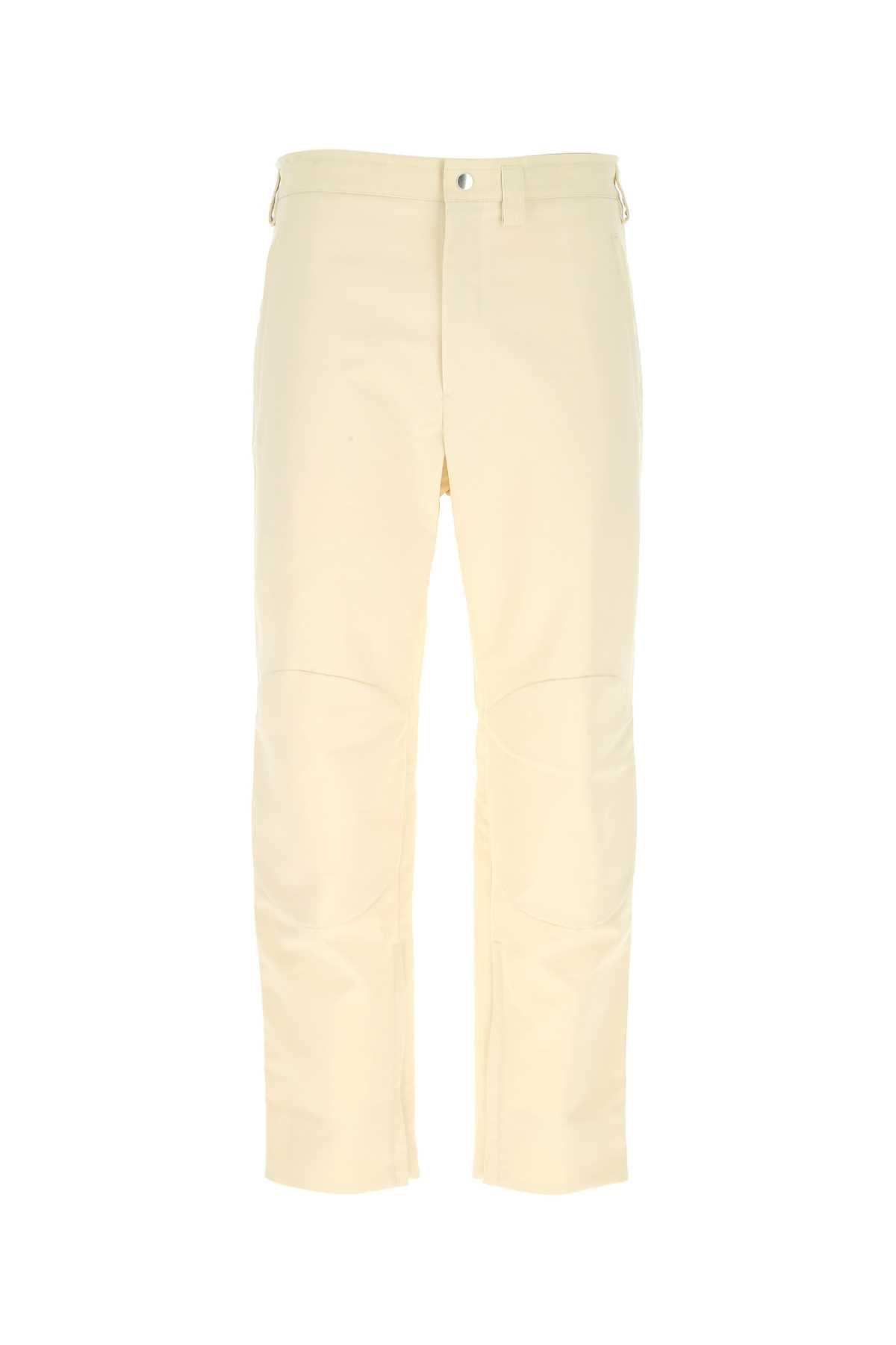 Jil Sander Men Ivory Cotton Pant DestGlow