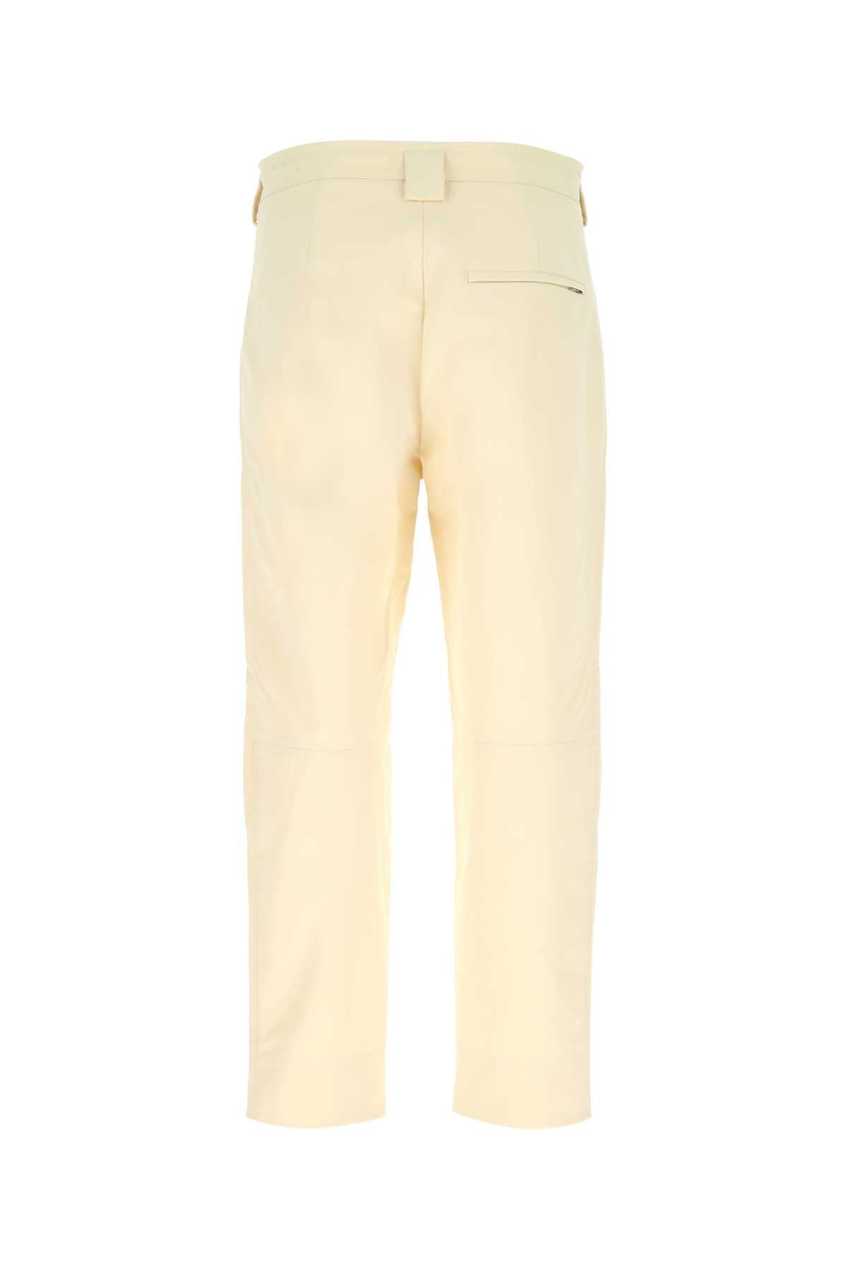 Jil Sander Men Ivory Cotton Pant DestGlow