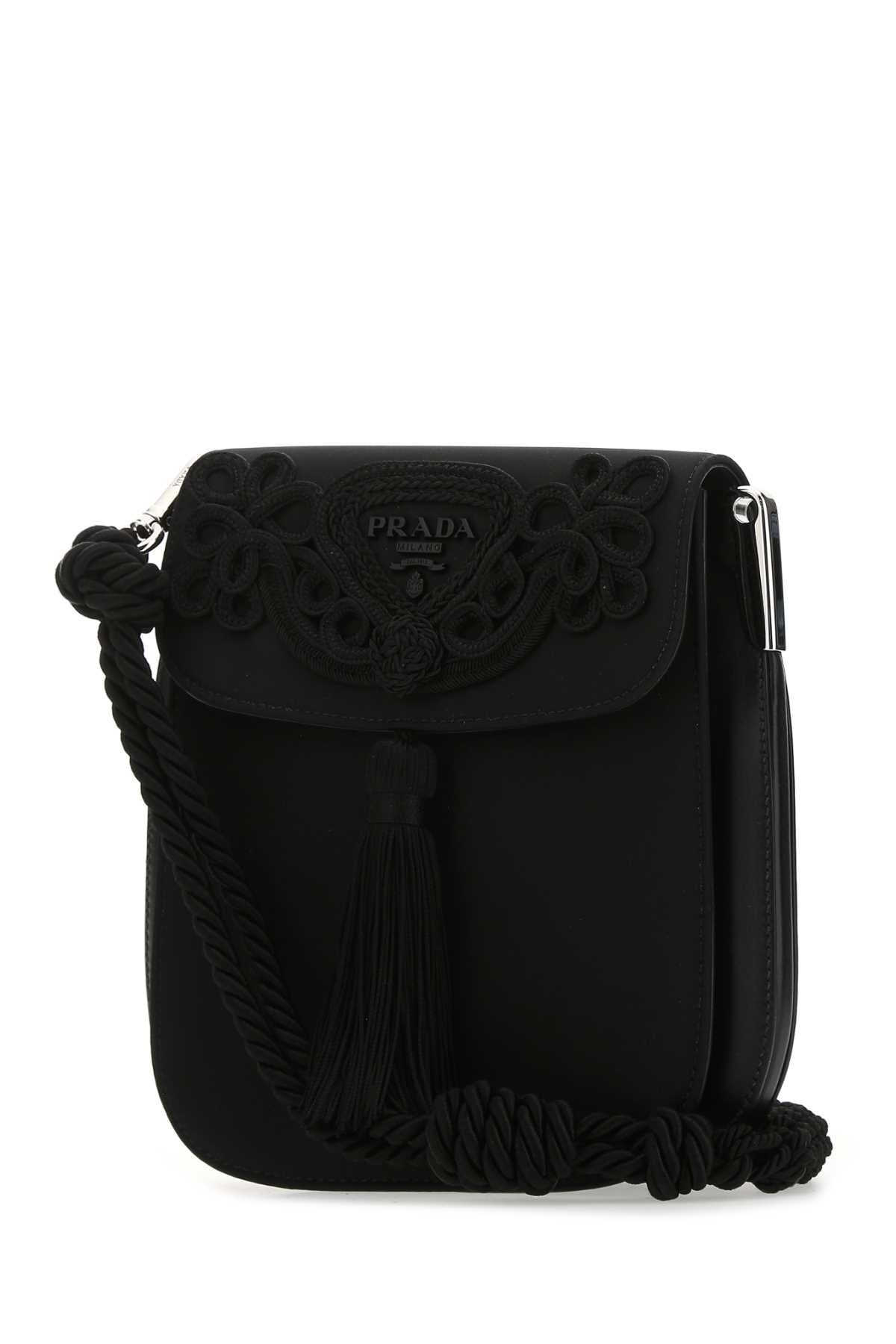 Prada Women Black Nylon Crossbody Bag DestGlow