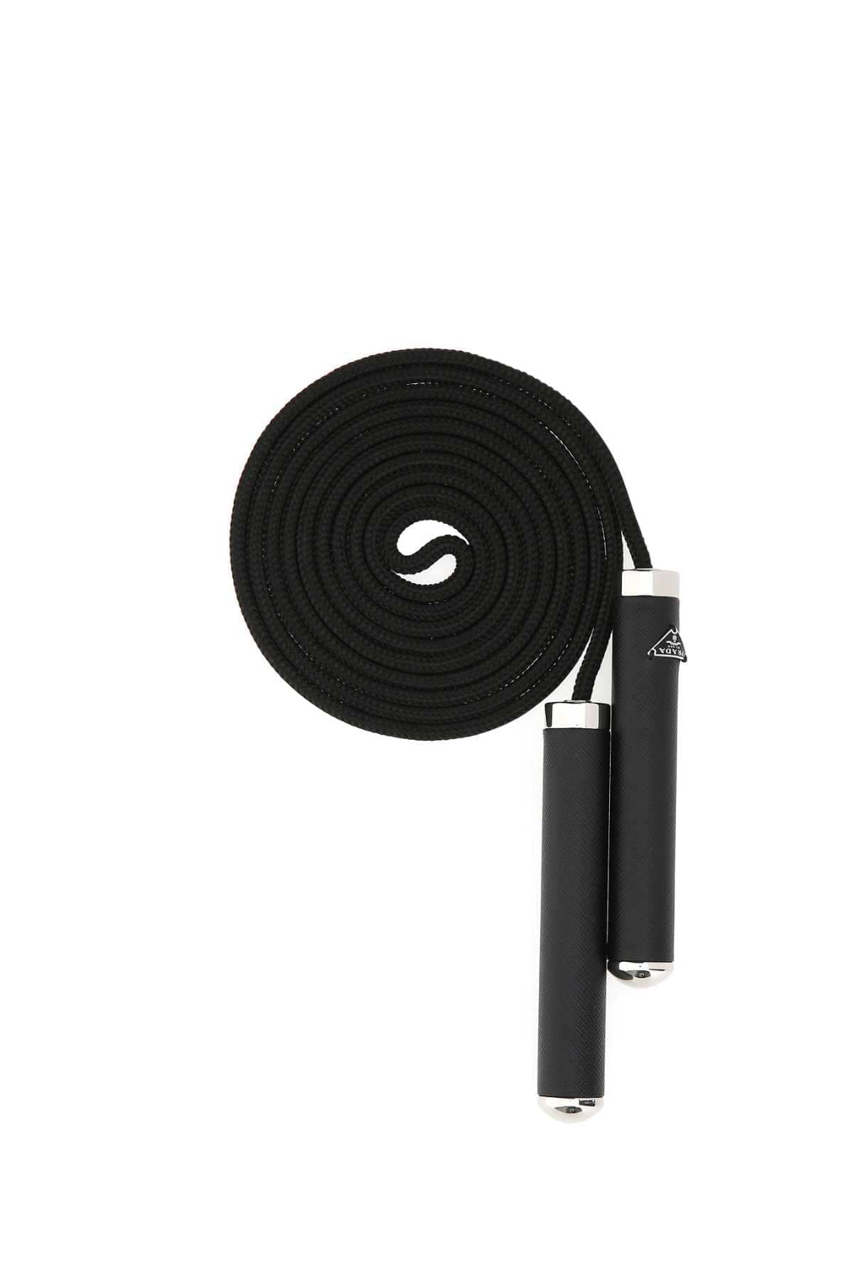 Prada Unisex Black Fabric Skipping Rope DestGlow