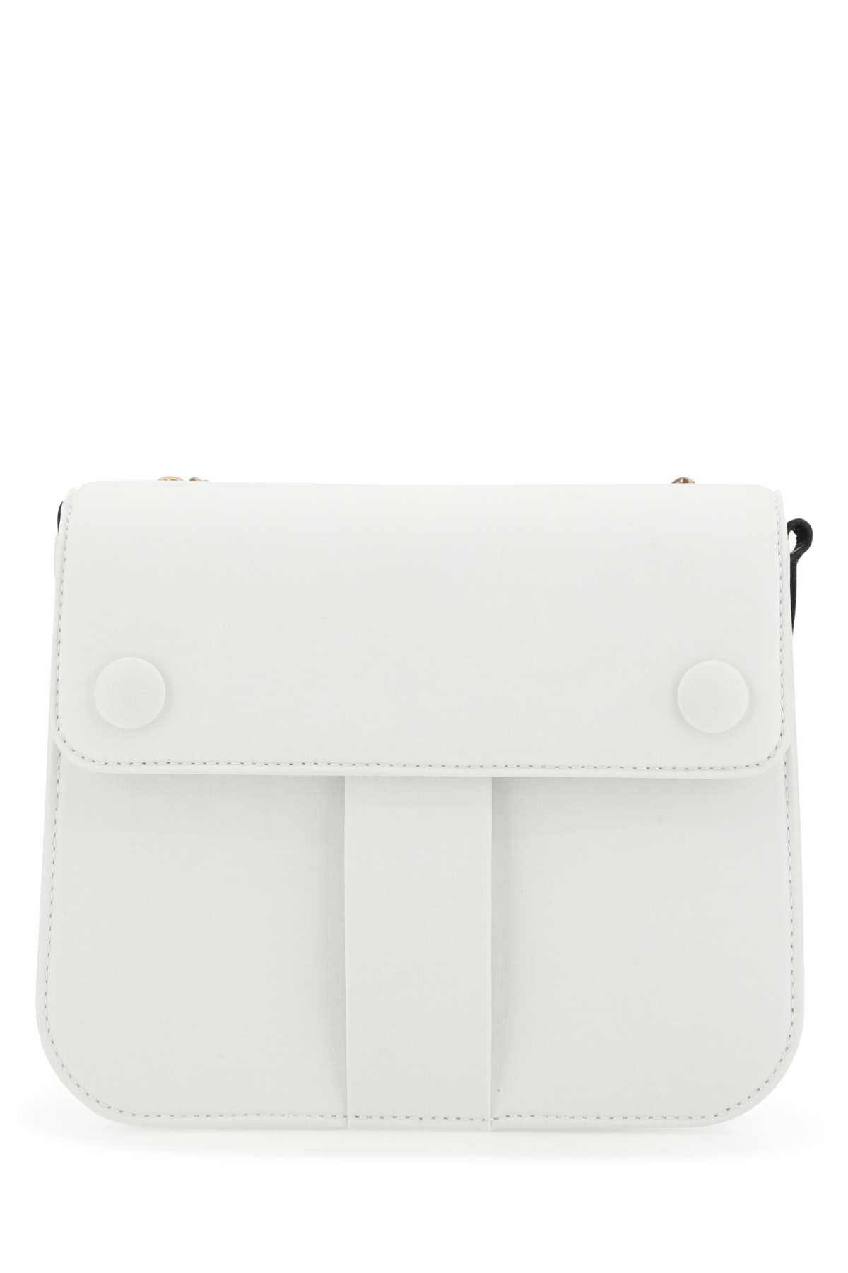 Maison Margiela Women Two-Tone Leather And Cotton New Lock Square Handbag DestGlow