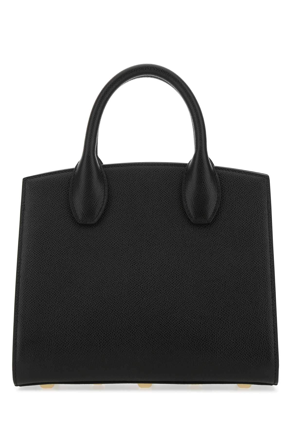 Salvatore Ferragamo Women Black Leather The Studio Handbag DestGlow