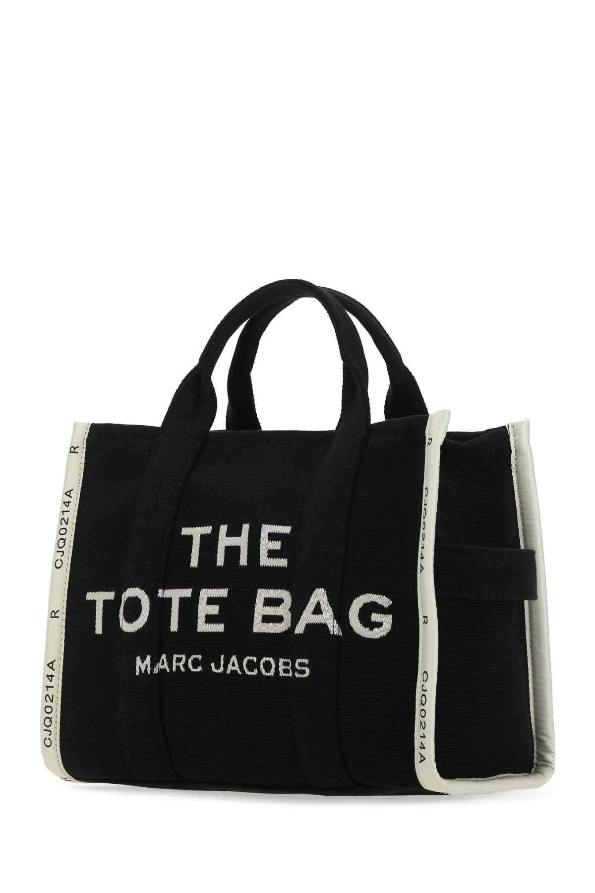 Marc Jacobs Women Black Canvas The Tote Shopping Bag by Luosophy