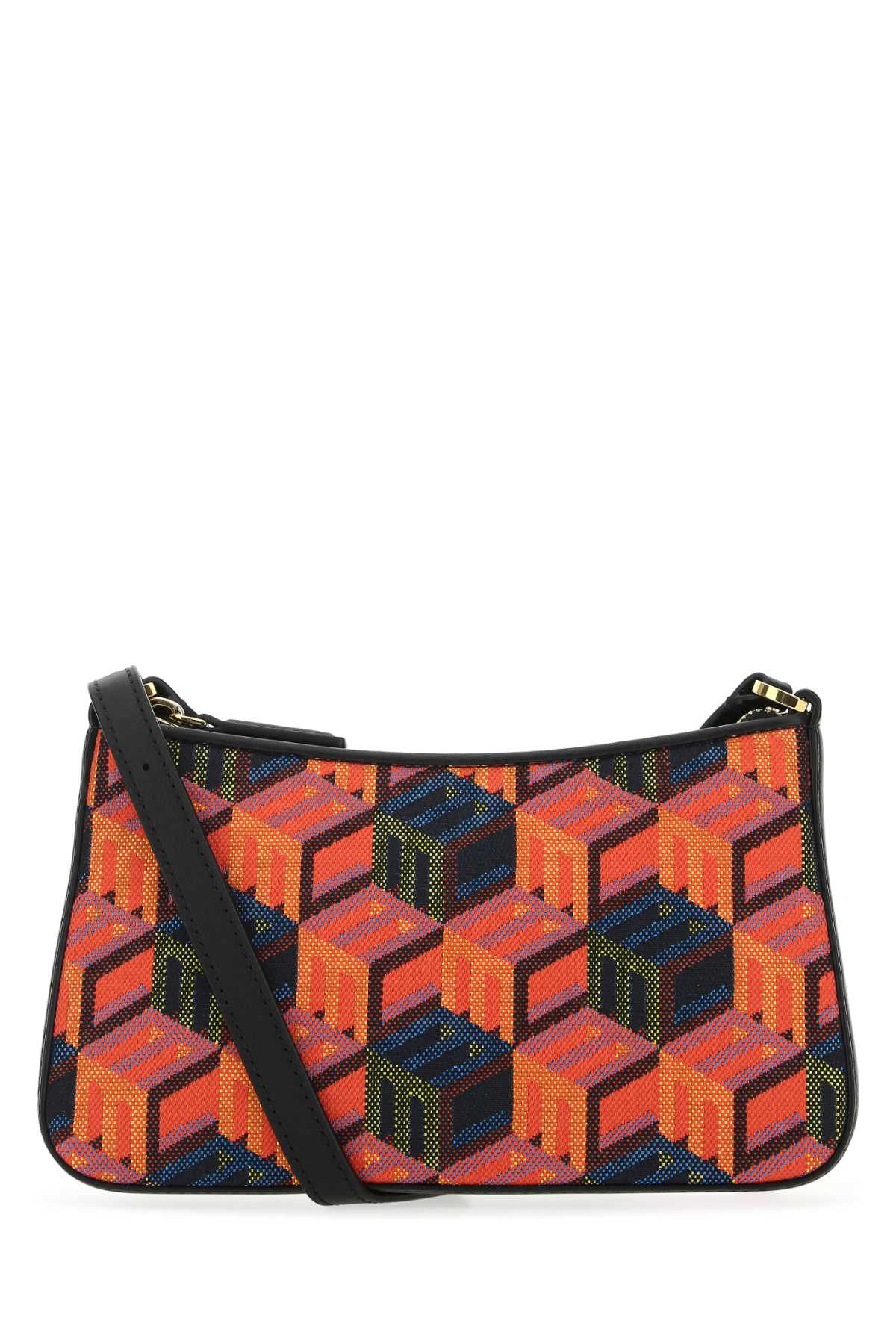 Mcm Women Embroidered Fabric Rockstar Crossbody Bag DestGlow