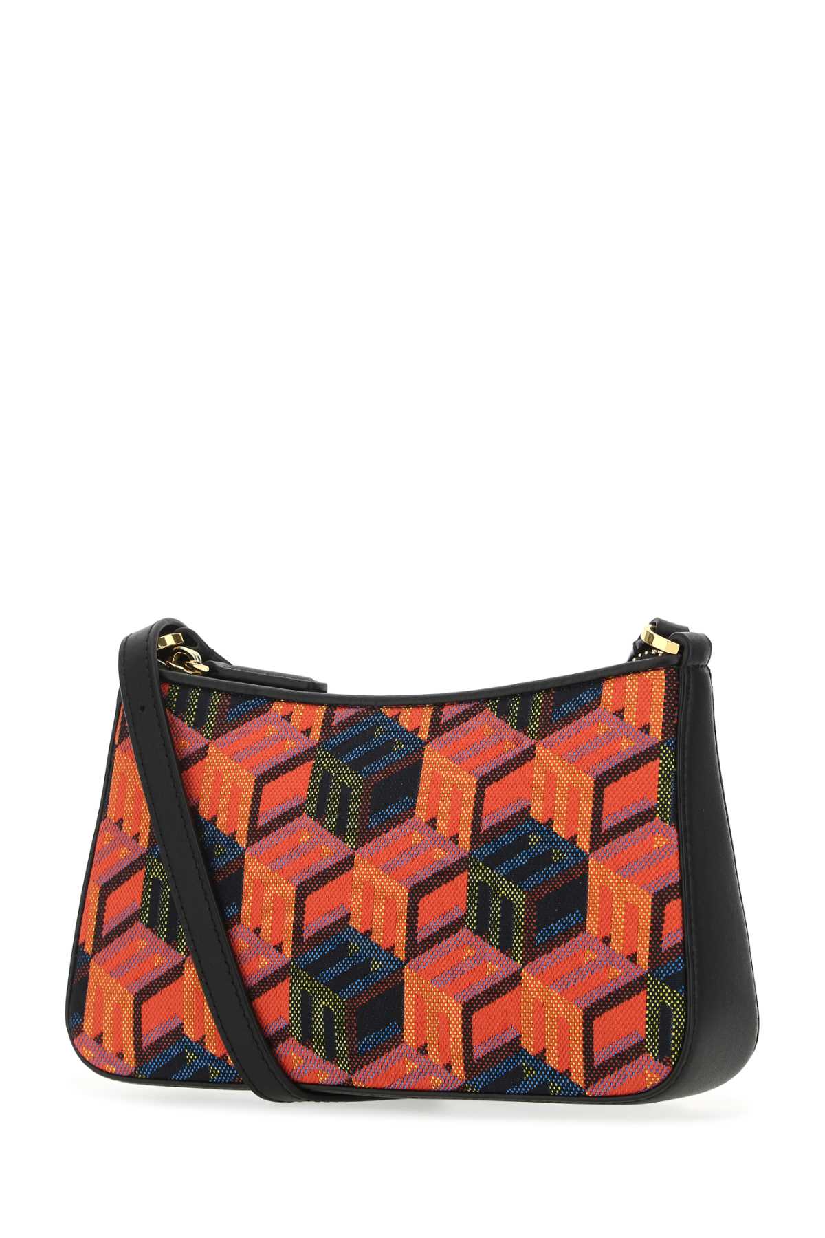 Mcm Women Embroidered Fabric Rockstar Crossbody Bag DestGlow