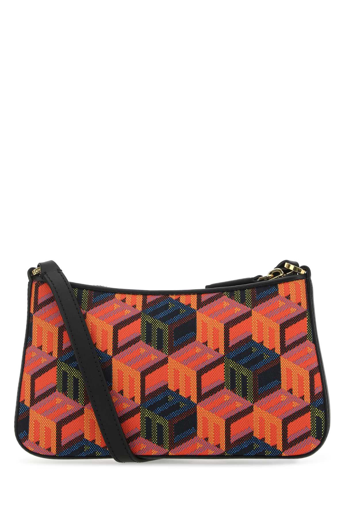 Mcm Women Embroidered Fabric Rockstar Crossbody Bag DestGlow