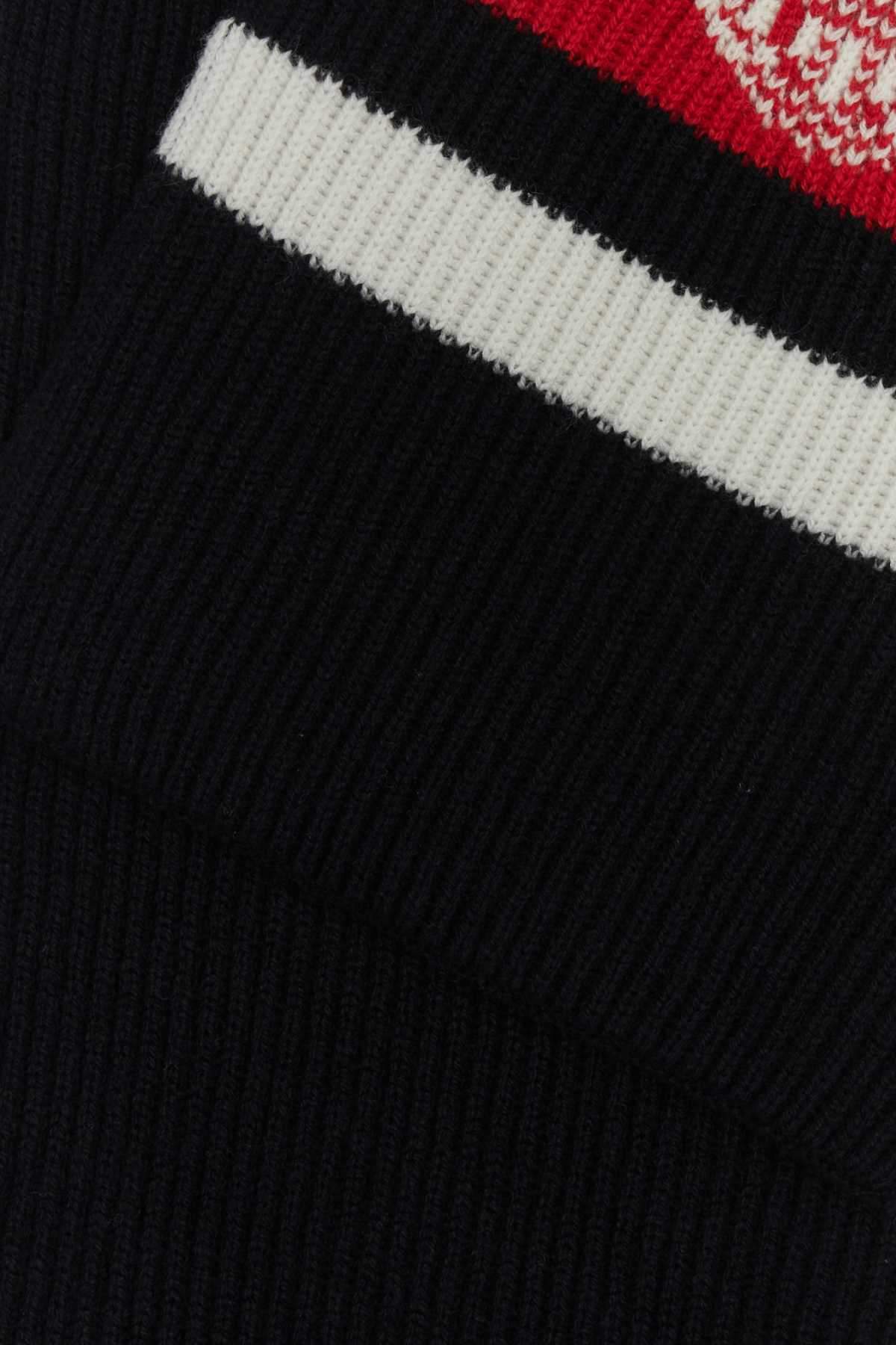 Prada Men Black Cashmere Scarf DestGlow