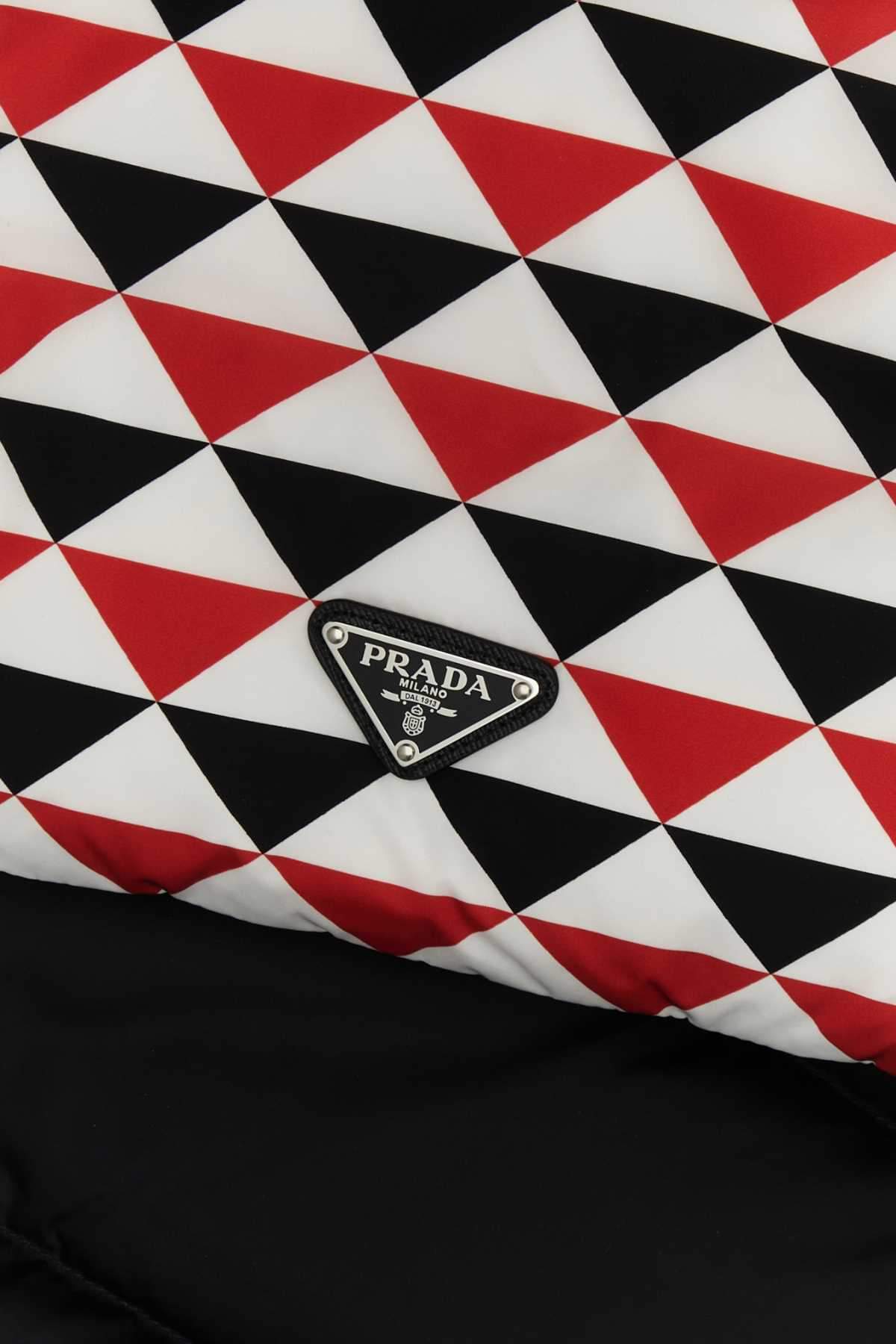 Prada Unisex Printed Re-Nylon Padded Scarf DestGlow
