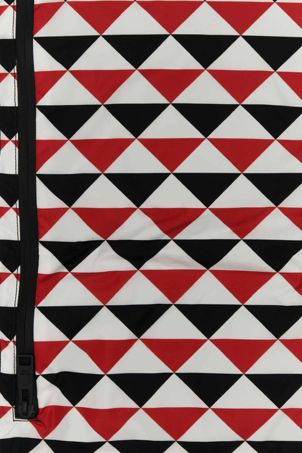 Prada Unisex Printed Re-Nylon Padded Scarf DestGlow