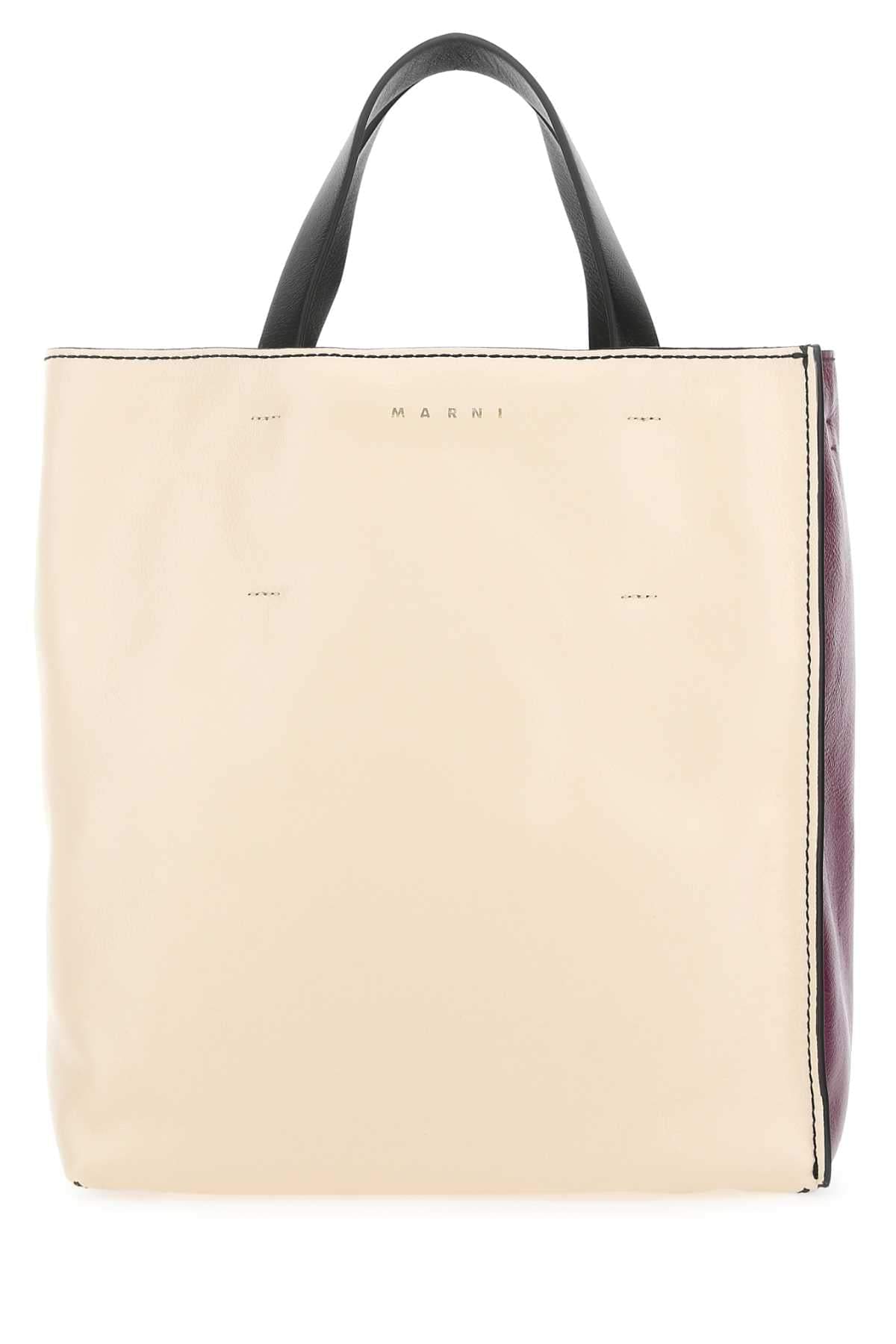 Marni Women Multicolor Leather Museo Soft Handbag DestGlow