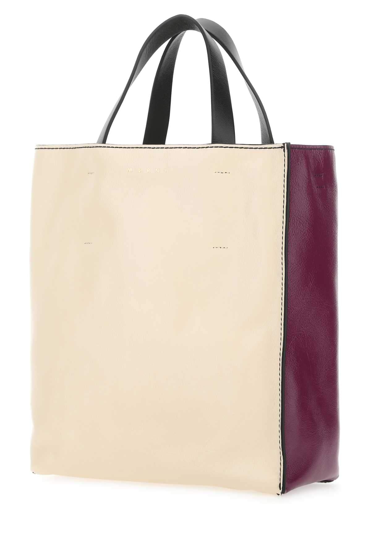 Marni Women Multicolor Leather Museo Soft Handbag DestGlow