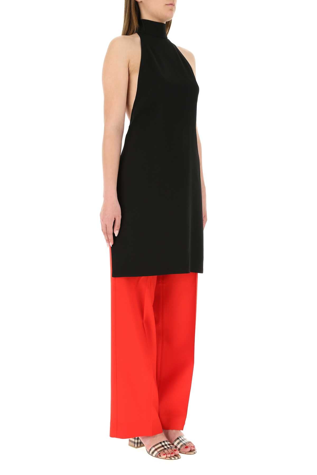 Burberry Women Black Crepe Top DestGlow