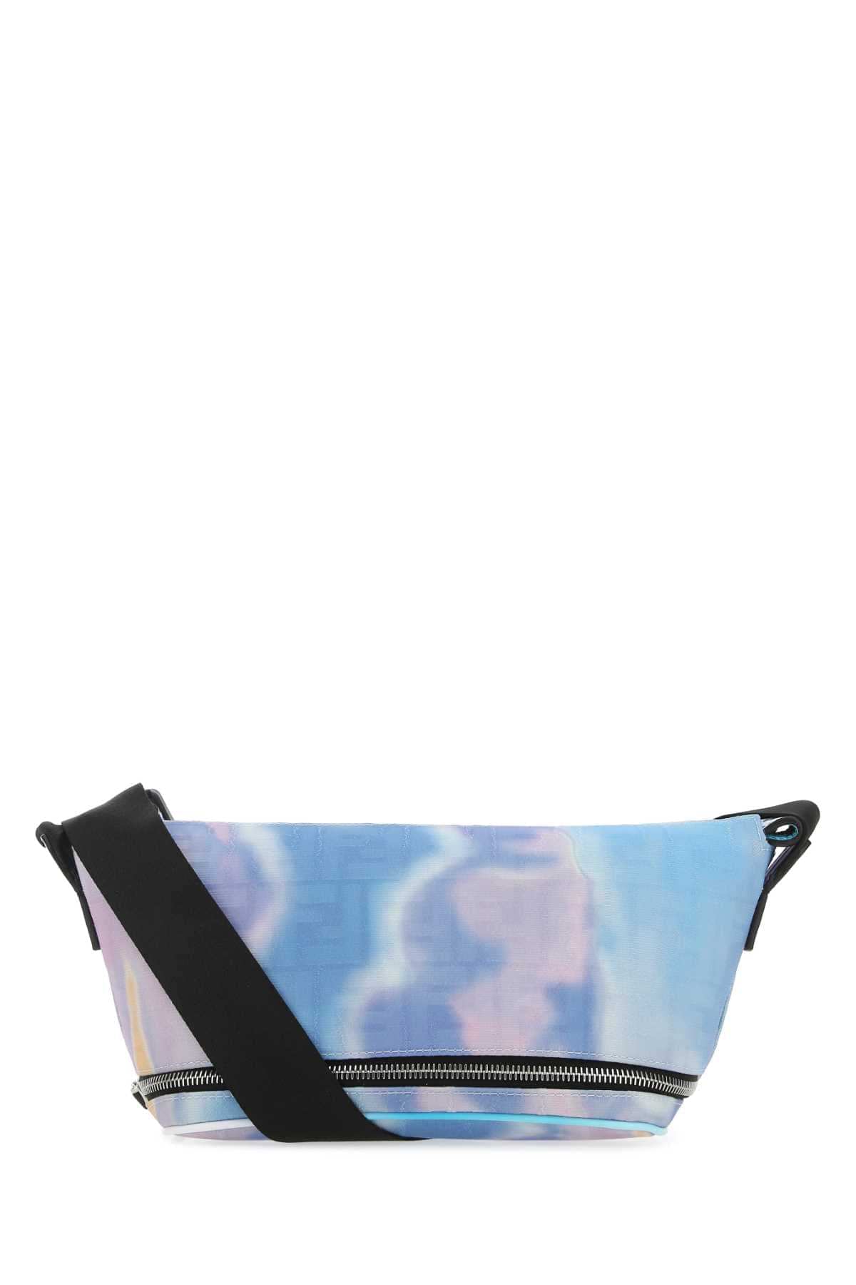 Fendi Men Multicolor Fabric Belt Bag DestGlow