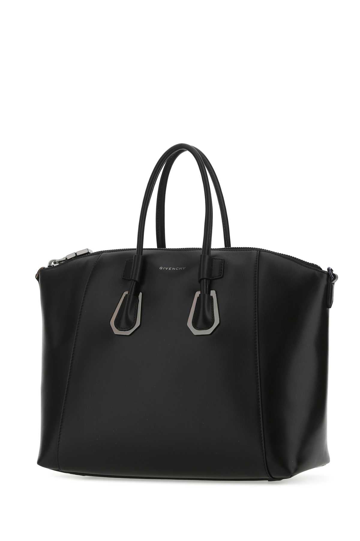 Givenchy Women Black Leather Small Antigona Sport Handbag