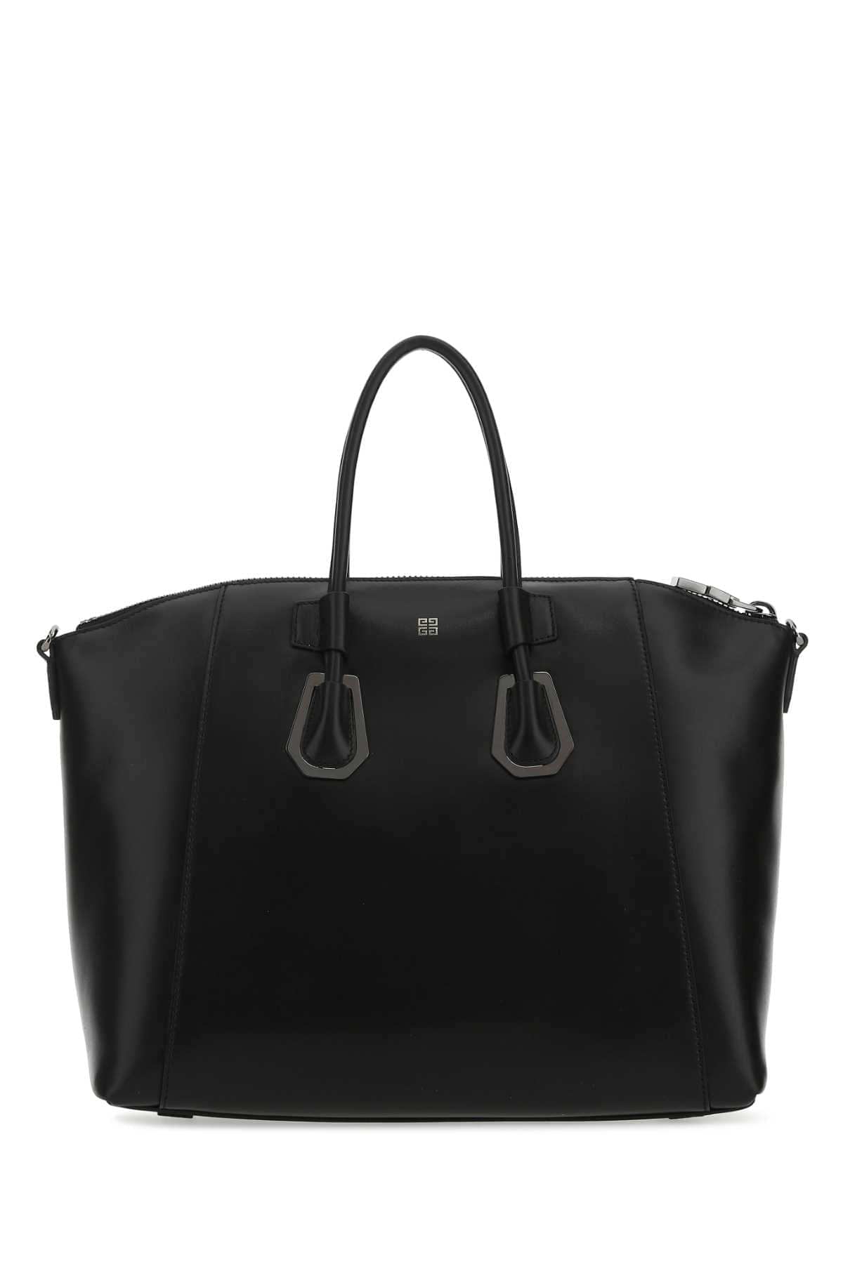 Givenchy Women Black Leather Small Antigona Sport Handbag DestGlow