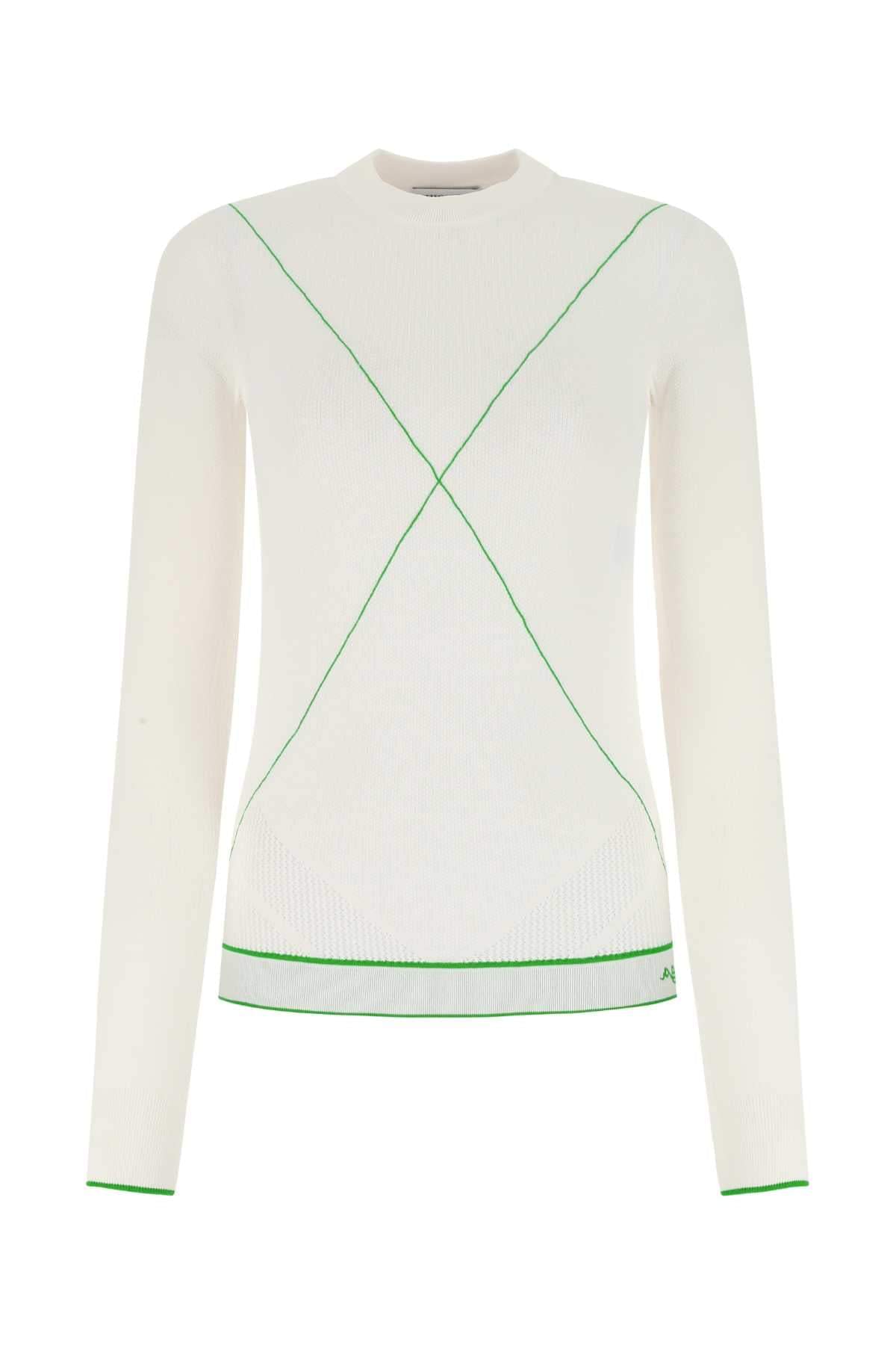 Bottega Veneta Women White Viscose Blend Sweater DestGlow