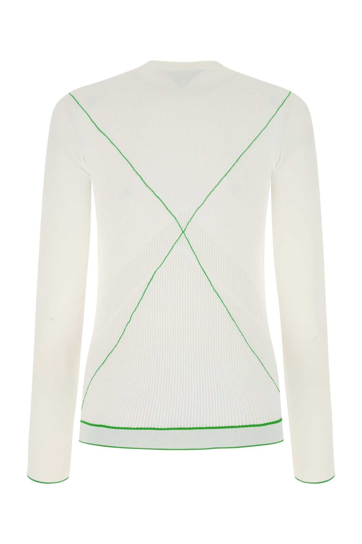Bottega Veneta Women White Viscose Blend Sweater DestGlow