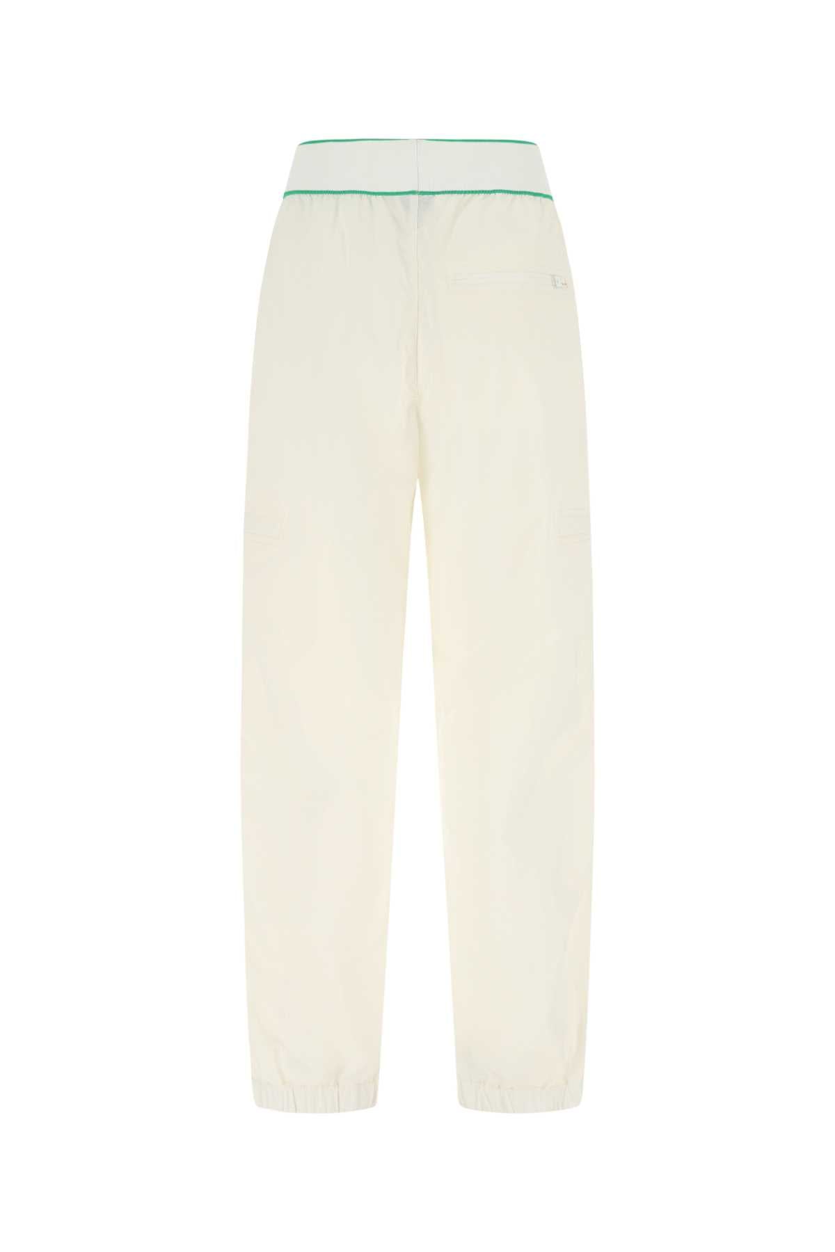 Bottega Veneta Women White Nylon Pant DestGlow