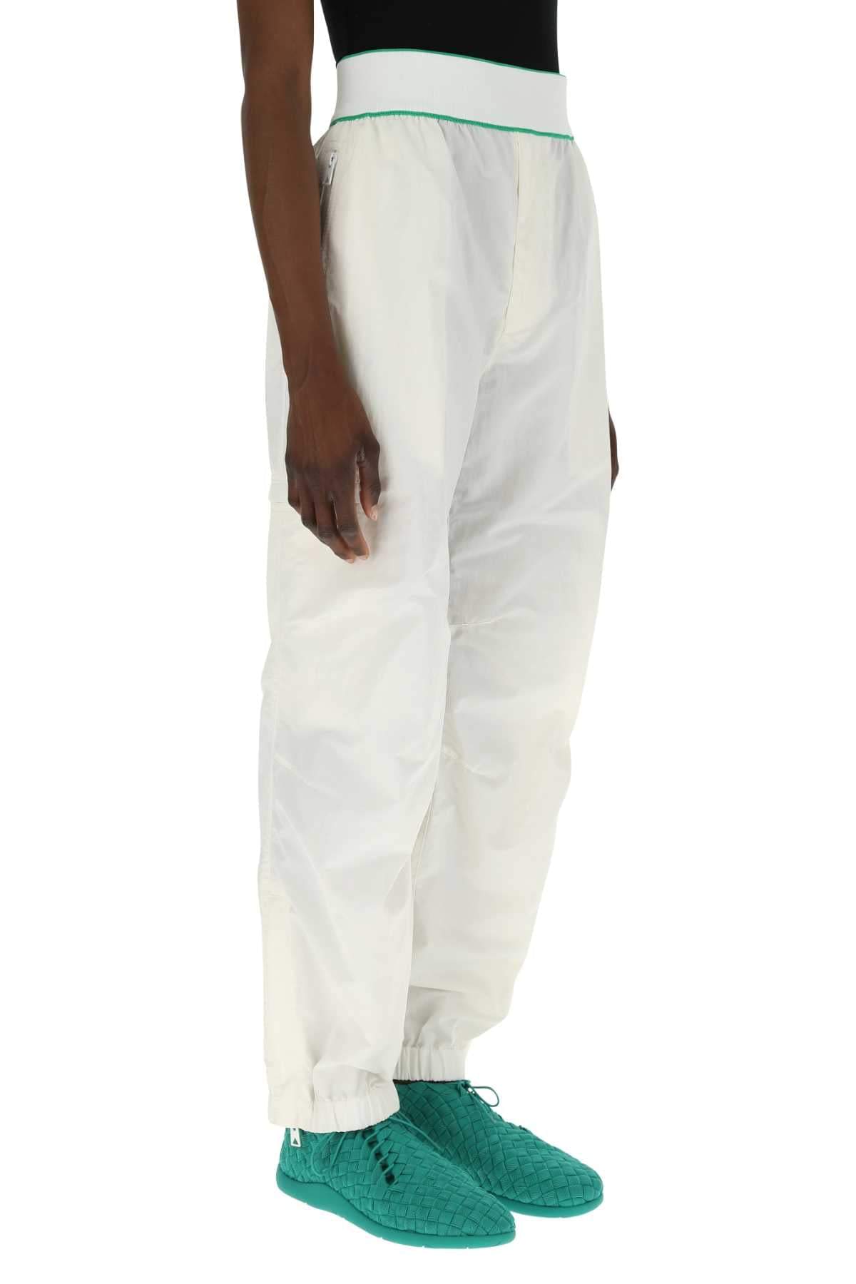 Bottega Veneta Women White Nylon Pant DestGlow