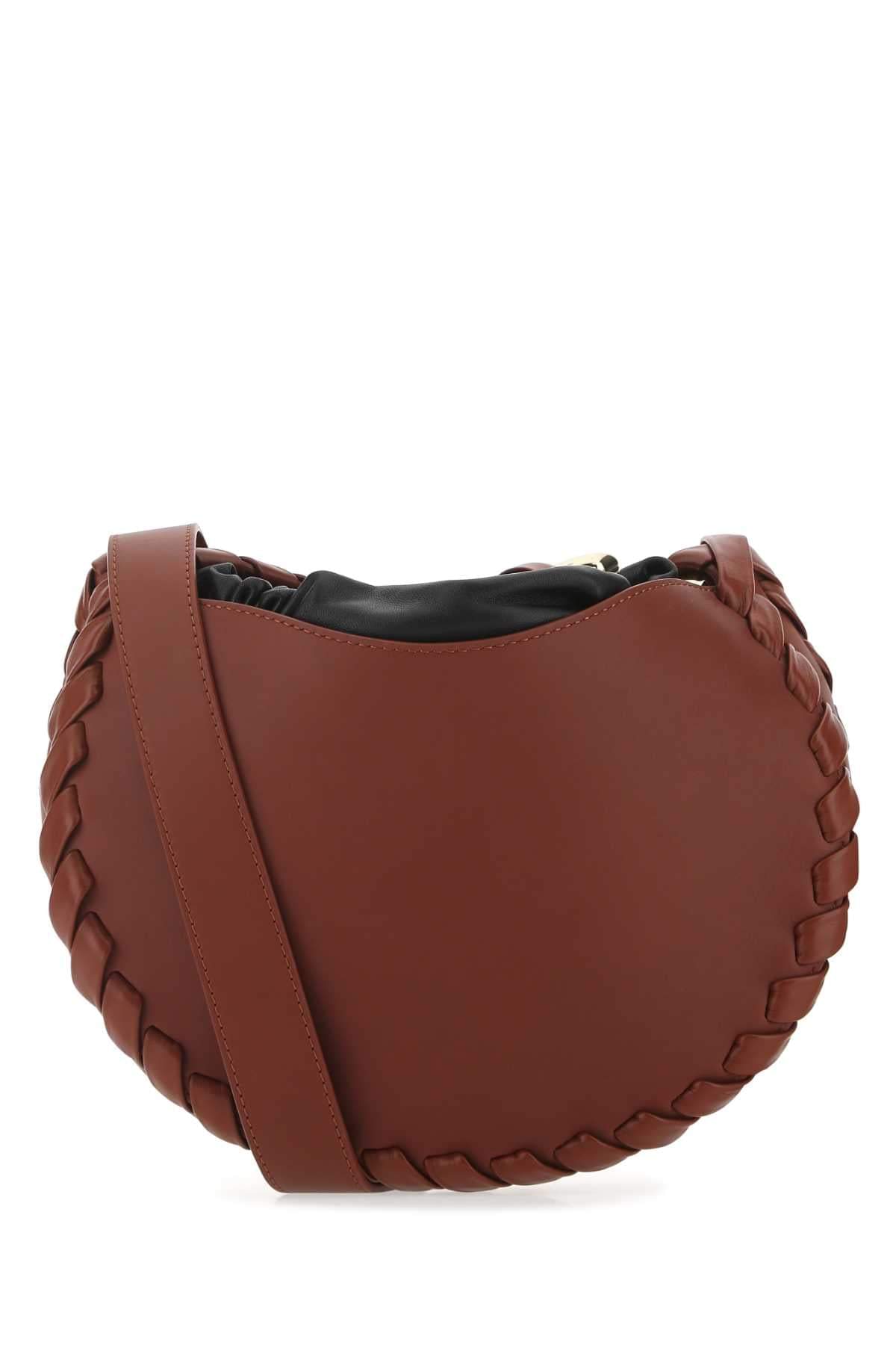 Chloe Women Brick Leather Small Mate Crossbody Bag DestGlow