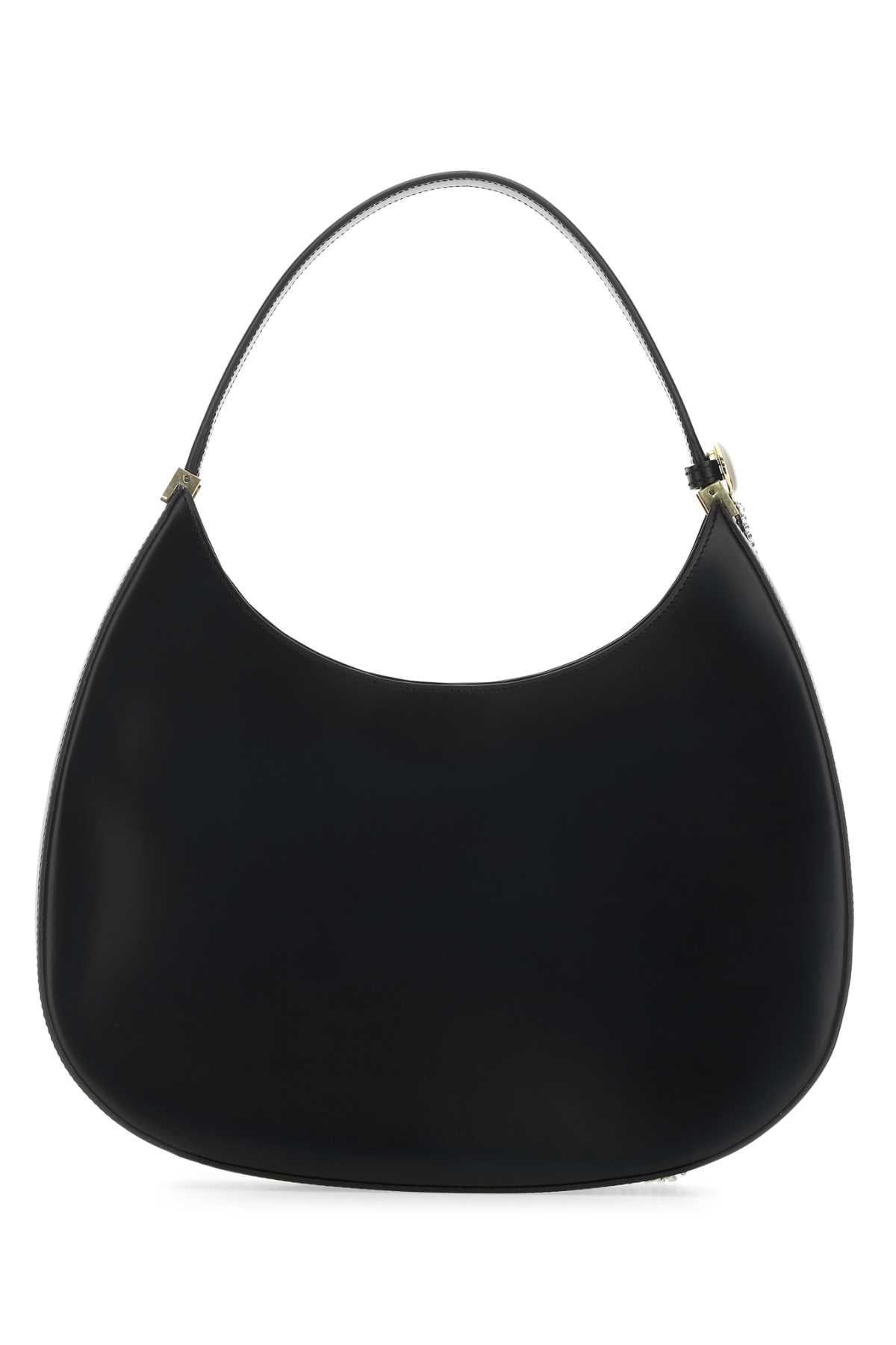 Magda Butrym Women Black Leather Vesna Large Shoulder Bag DestGlow