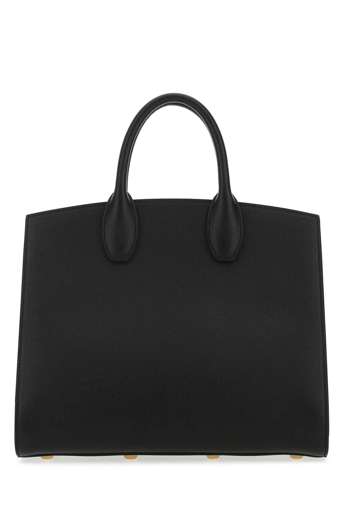 Salvatore Ferragamo Women Black Leather The Studio Handbag DestGlow