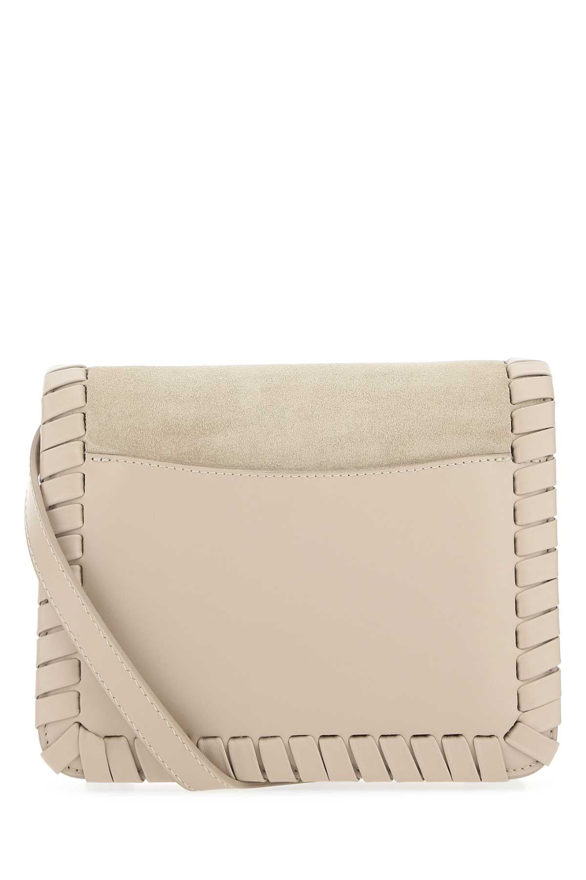 Chloe Women Sand Suede Kattie Clutch DestGlow