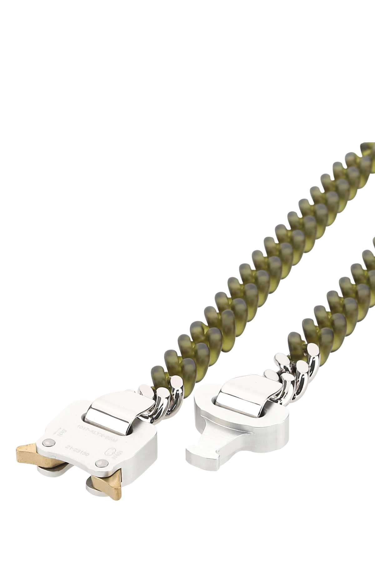 Alyx Men Two-Tone Nylon And Metal Necklace DestGlow