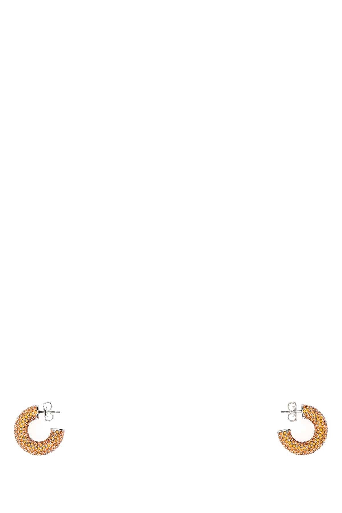 Amina Muaddi Women Embellished Metal Mini Cameron Earrings DestGlow