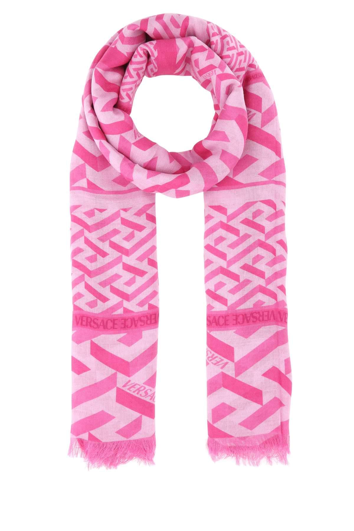 Versace Women Printed Modal Blend Scarf DestGlow