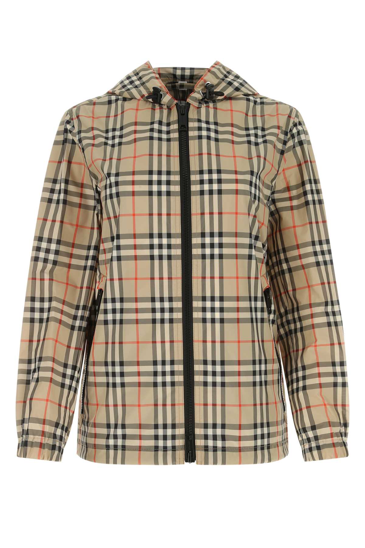 Burberry Women Embroidered Polyester Windbreaker by Luosophy