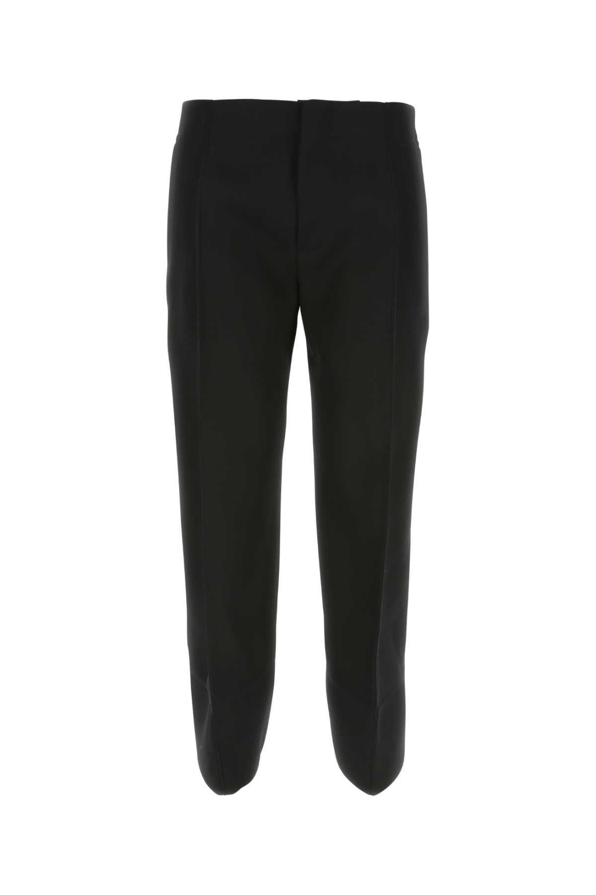 Bottega Veneta Women Black Wool Pant DestGlow