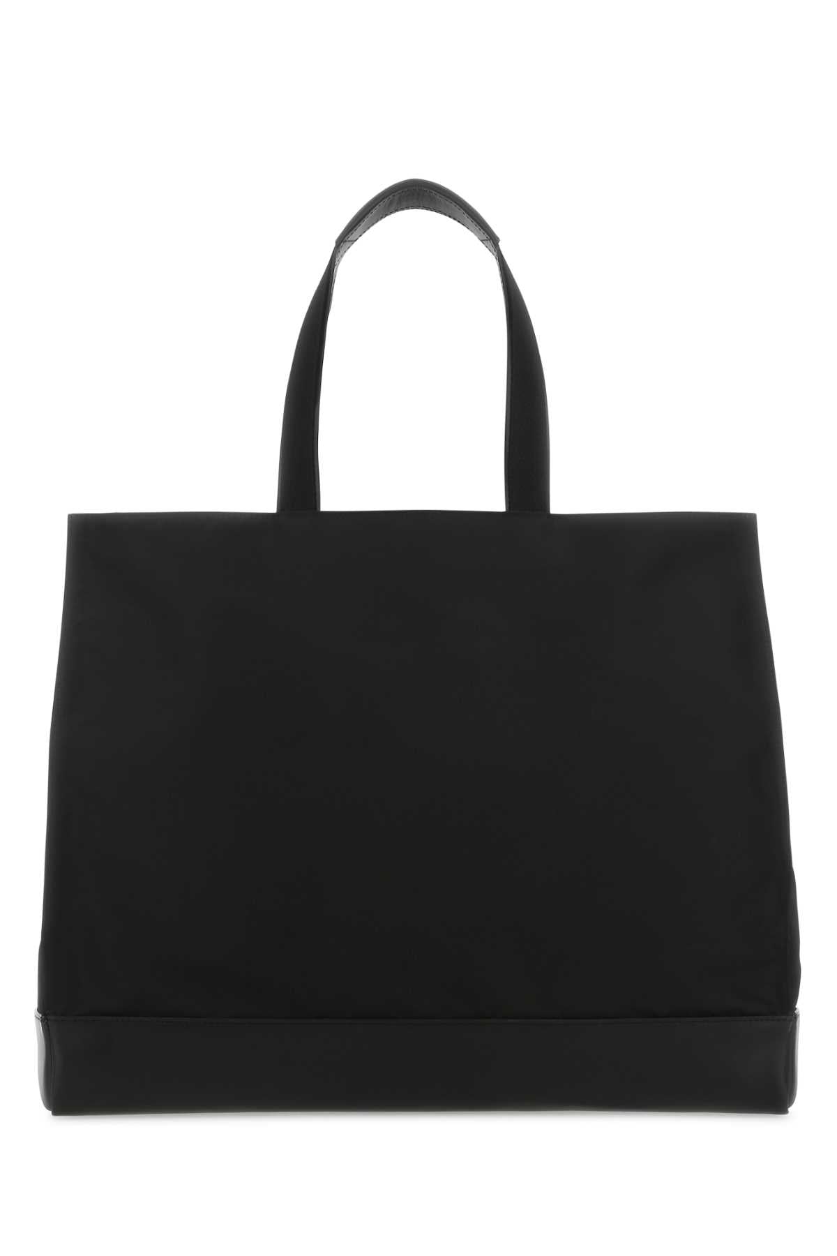 Alexander Mcqueen Men Black Fabric Shopping Bag DestGlow