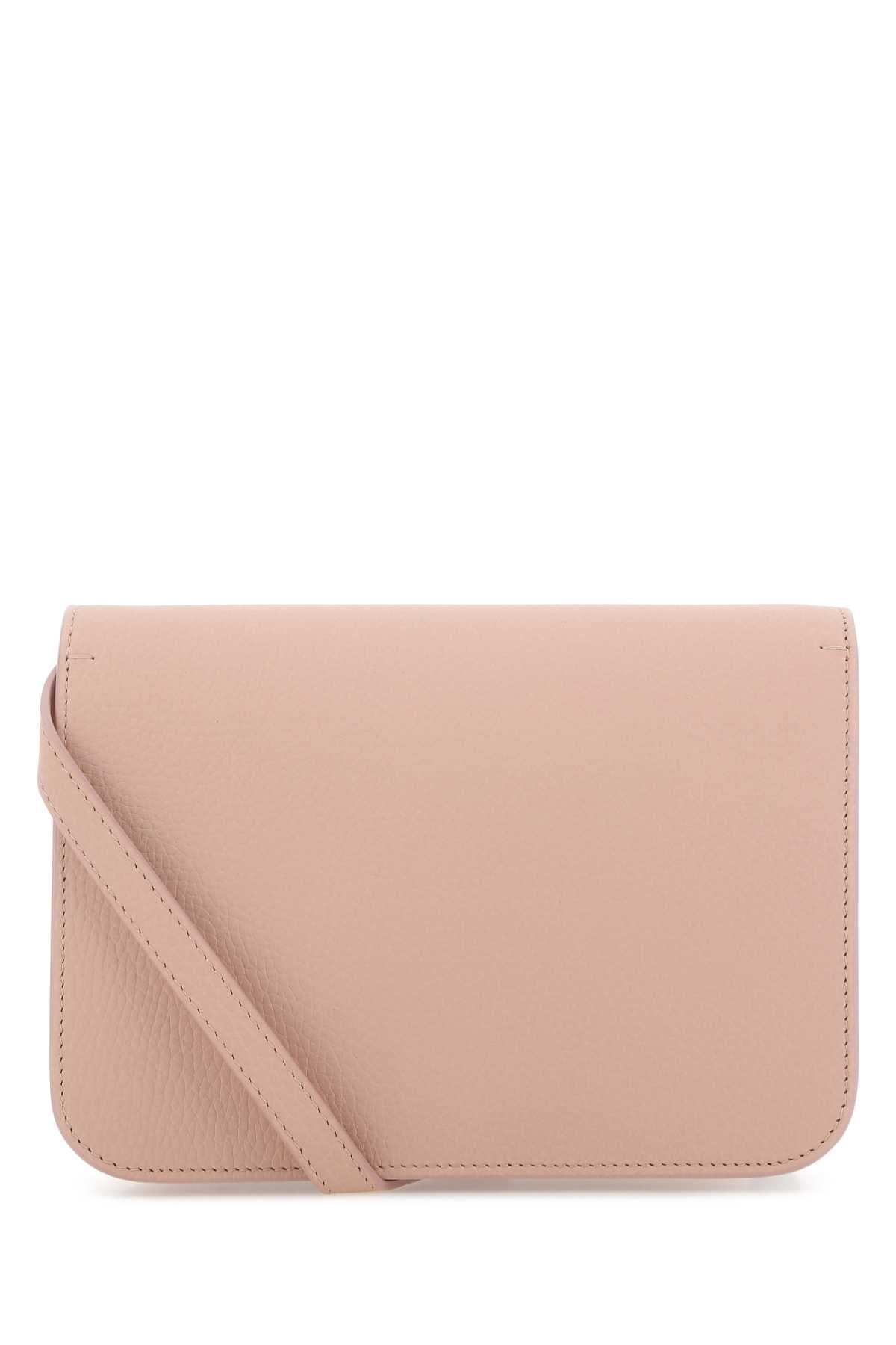 Burberry Women Pink Leather Small Tb Crossbody Bag DestGlow