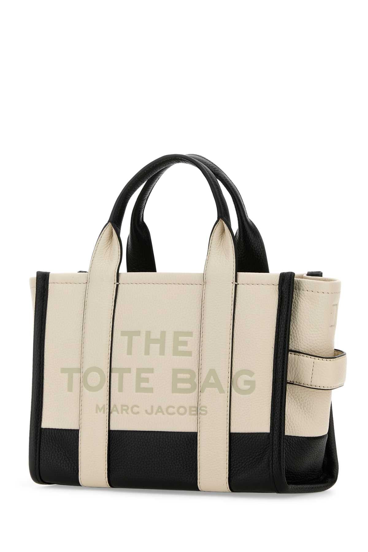 Marc Jacobs Women Two-Tone Leather Small The Tote Bag Handbag by Luosophy