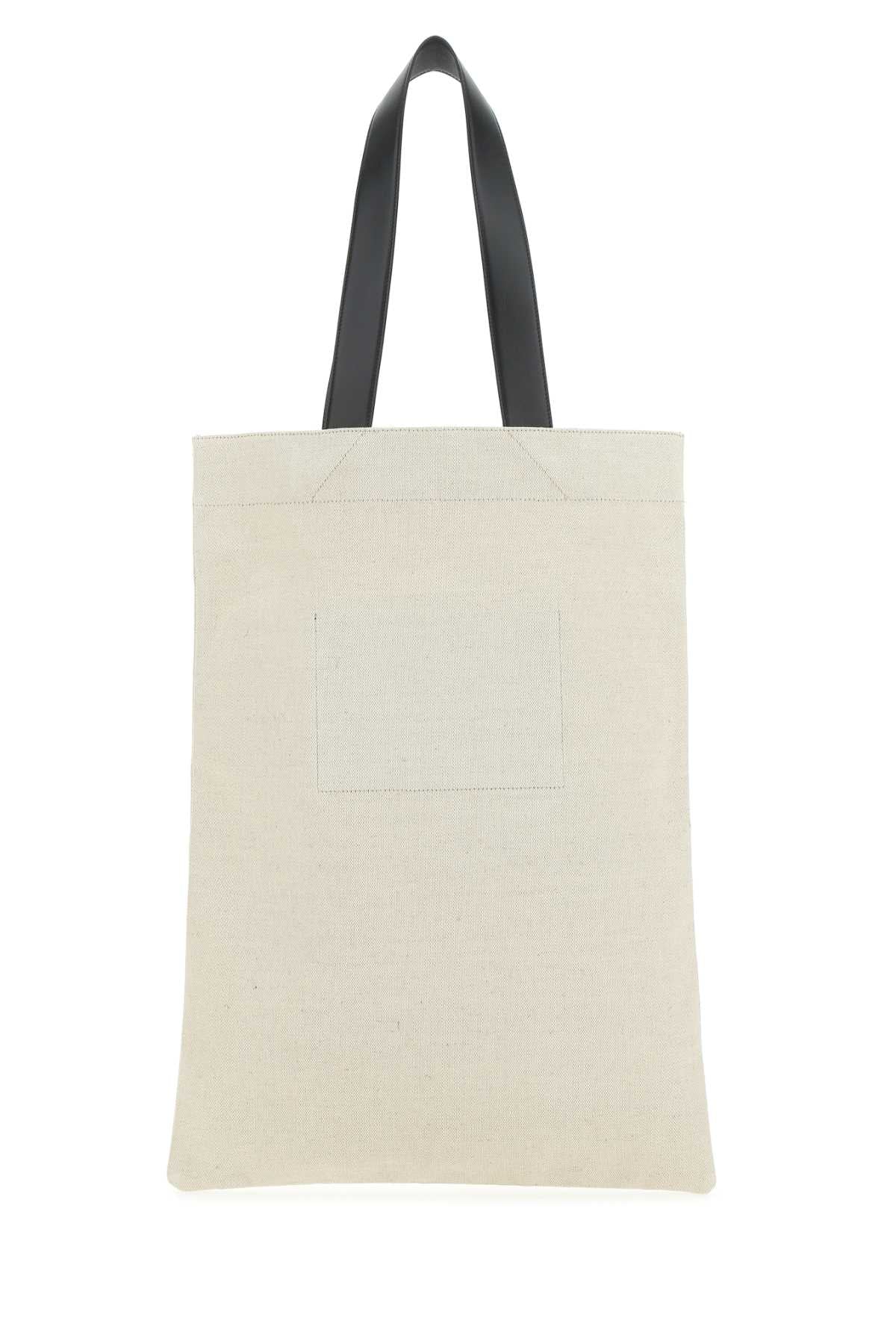Jil Sander Women Sand Canvas Shopping Bag DestGlow