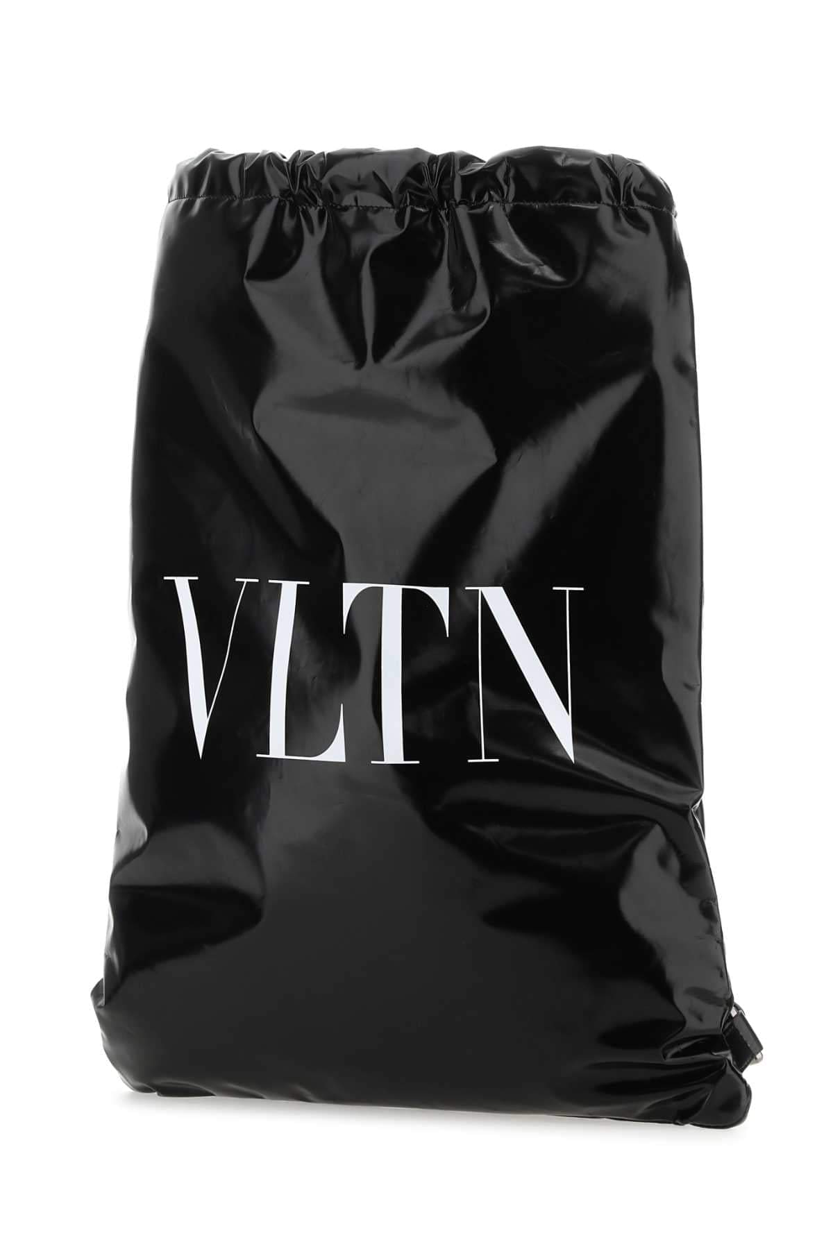 Valentino Garavani Men Black Leather Vltn Sack DestGlow