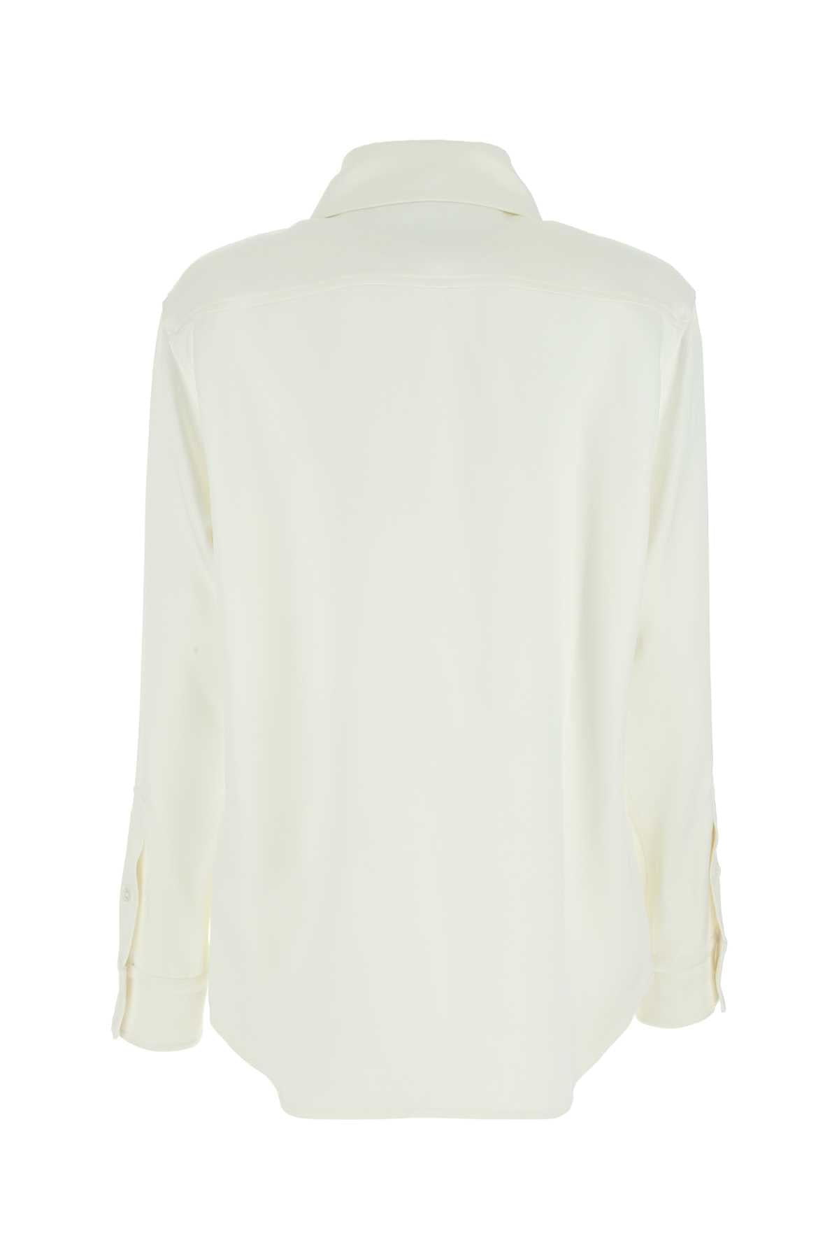 Bottega veneta women ivory satin shirt — product image 2