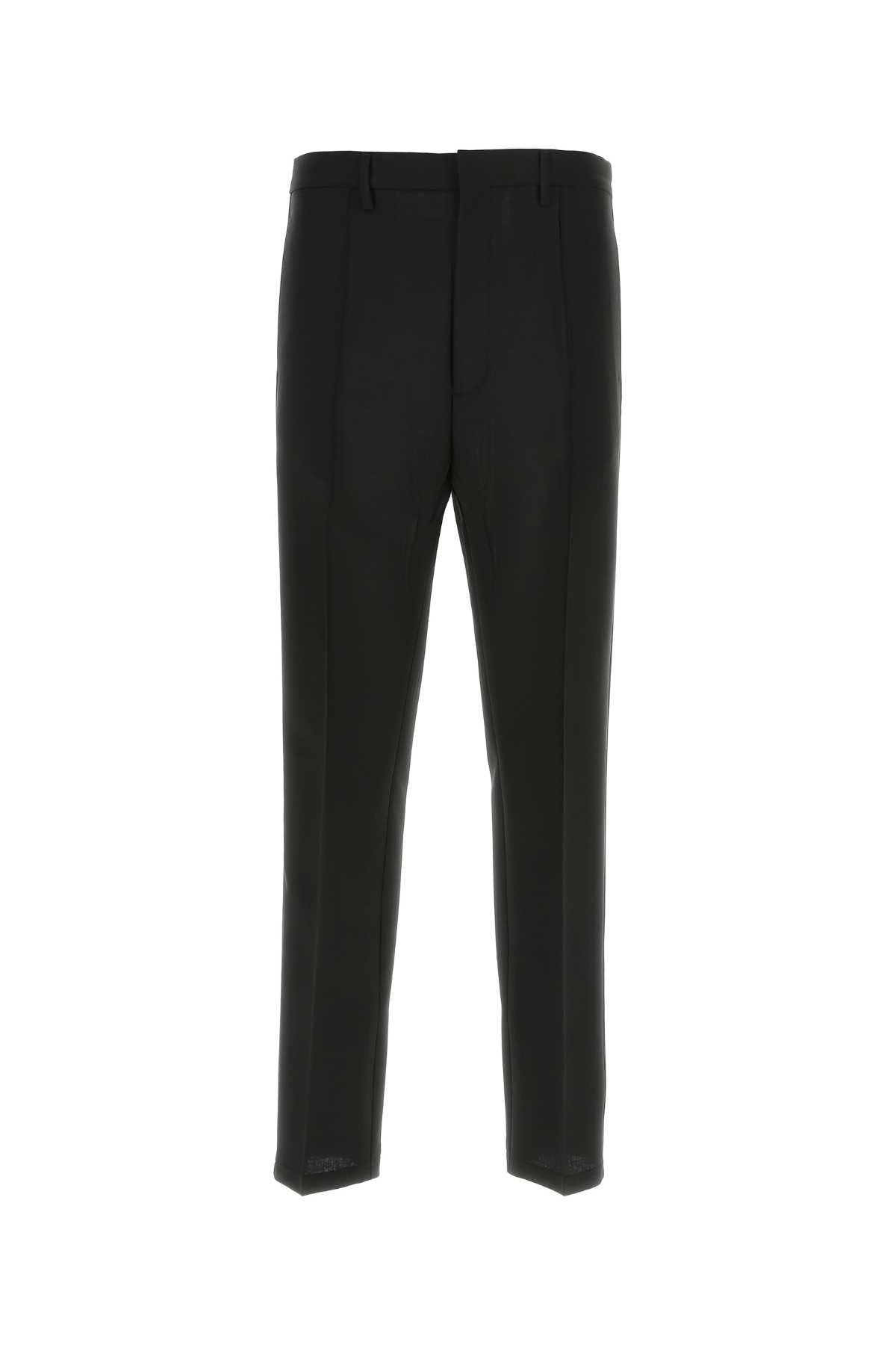 Prada Men Black Mohair Blend Pant DestGlow
