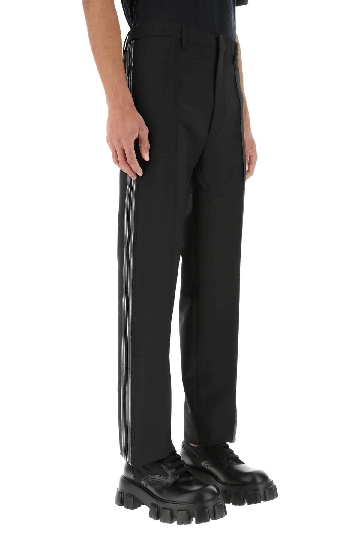 Prada Men Black Mohair Blend Pant DestGlow