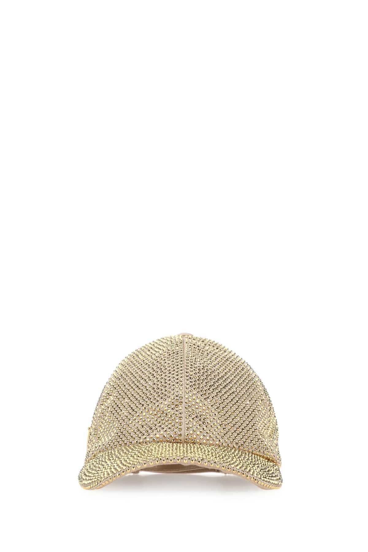 Prada Women Embellished Duchesse Baseball Cap DestGlow