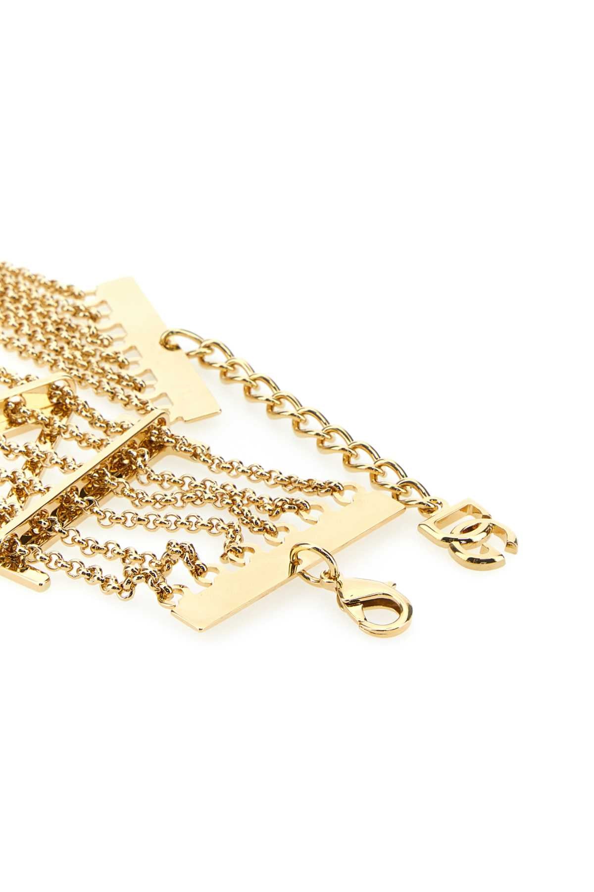 Dolce & Gabbana Women Gold Metal Chocker by Luosophy