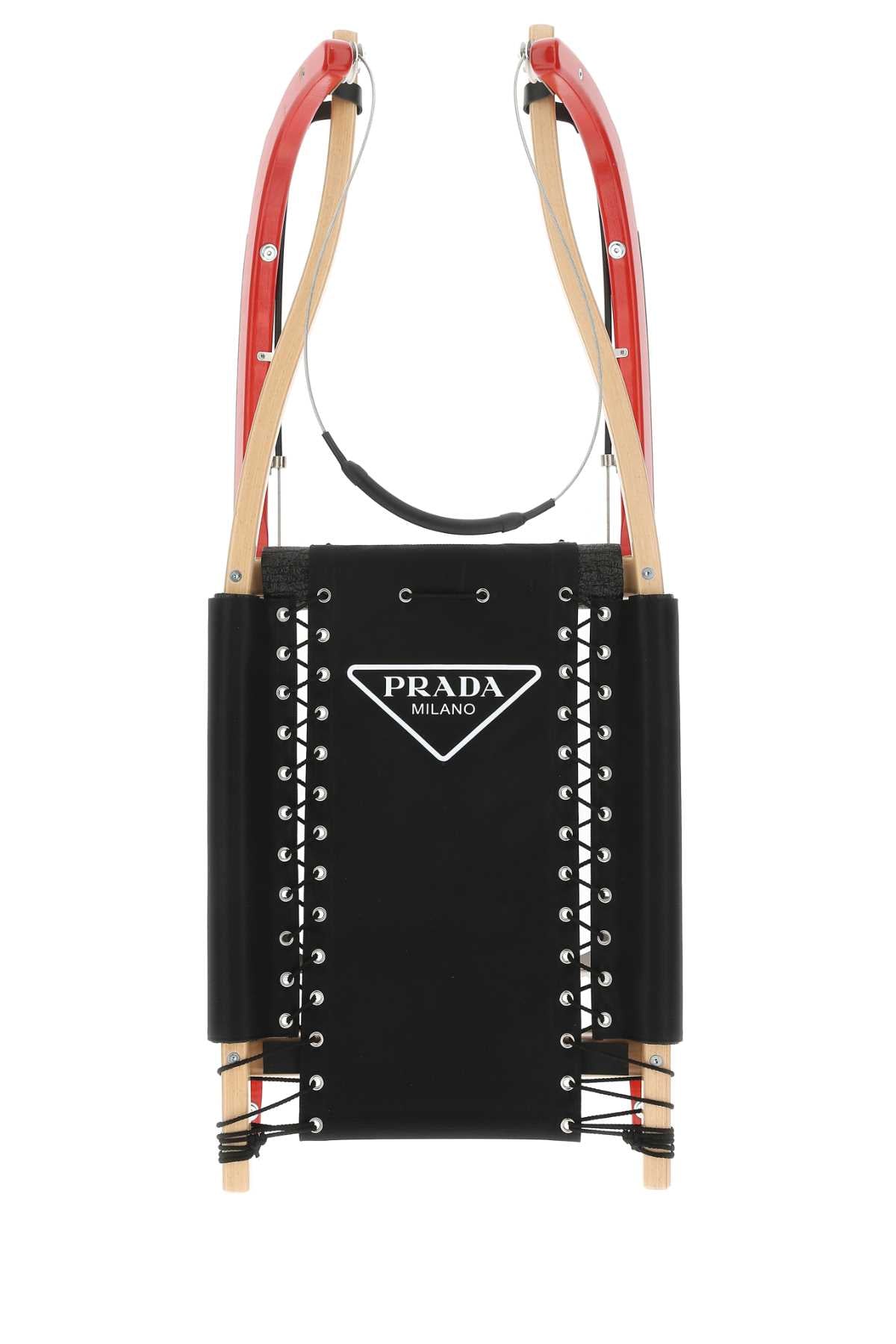 Prada Unisex Multicolor Wood Toboggan by Luosophy