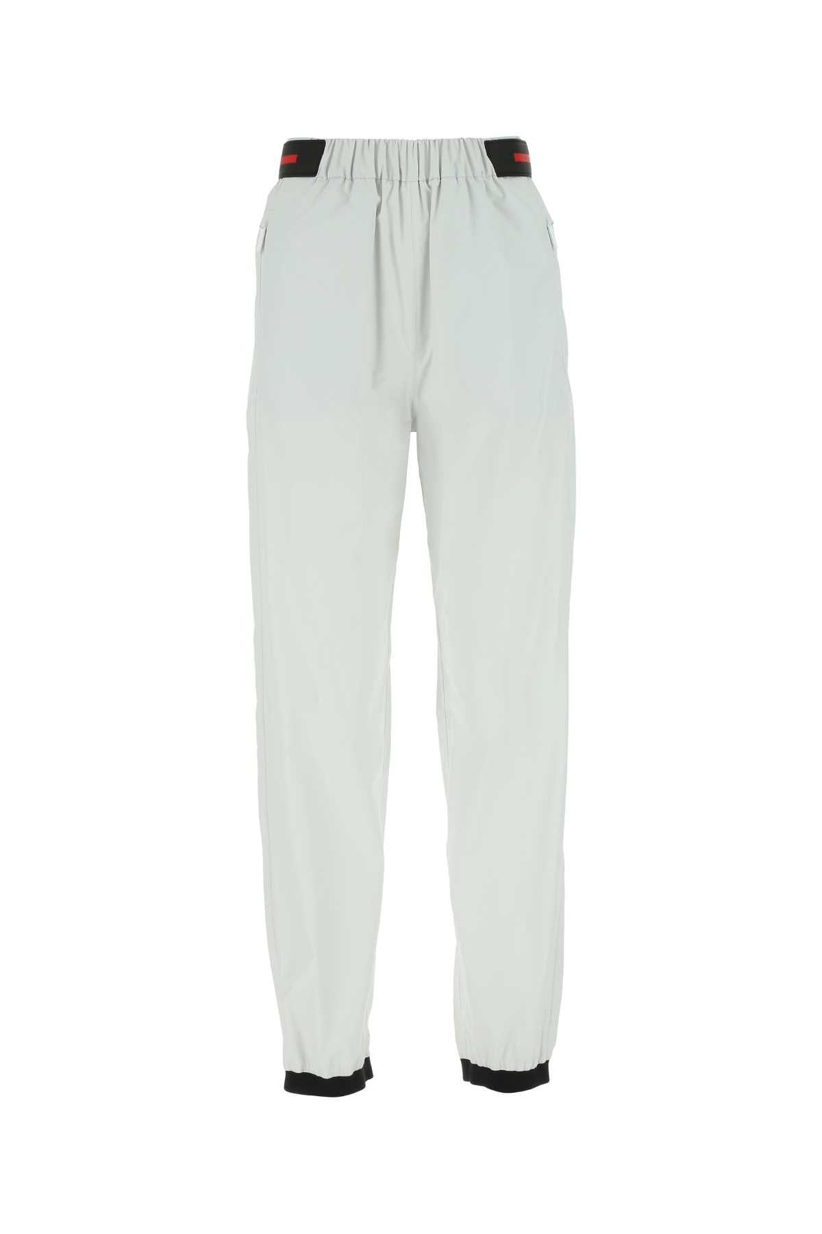 Prada Women Chalk Nylon Tech Pant by Luosophy