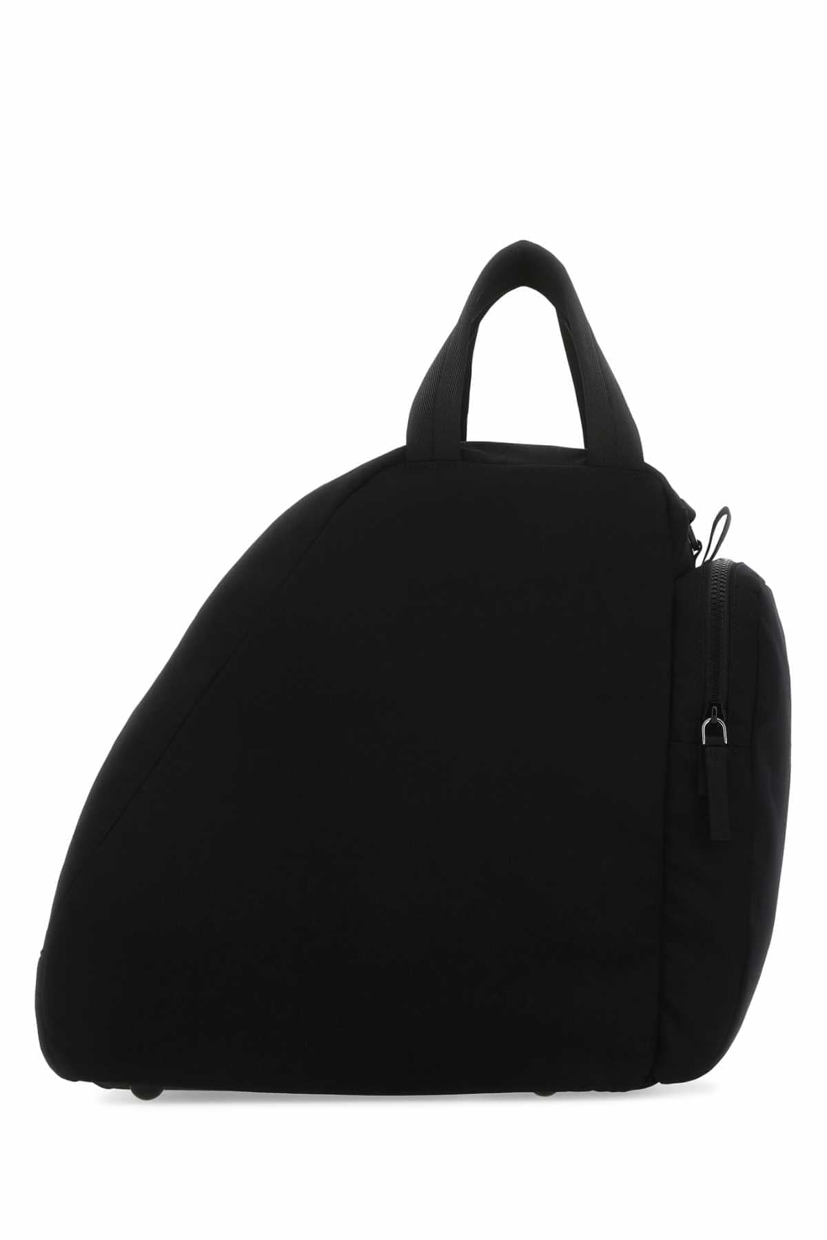 Prada Men Black Canvas Travel Bag DestGlow