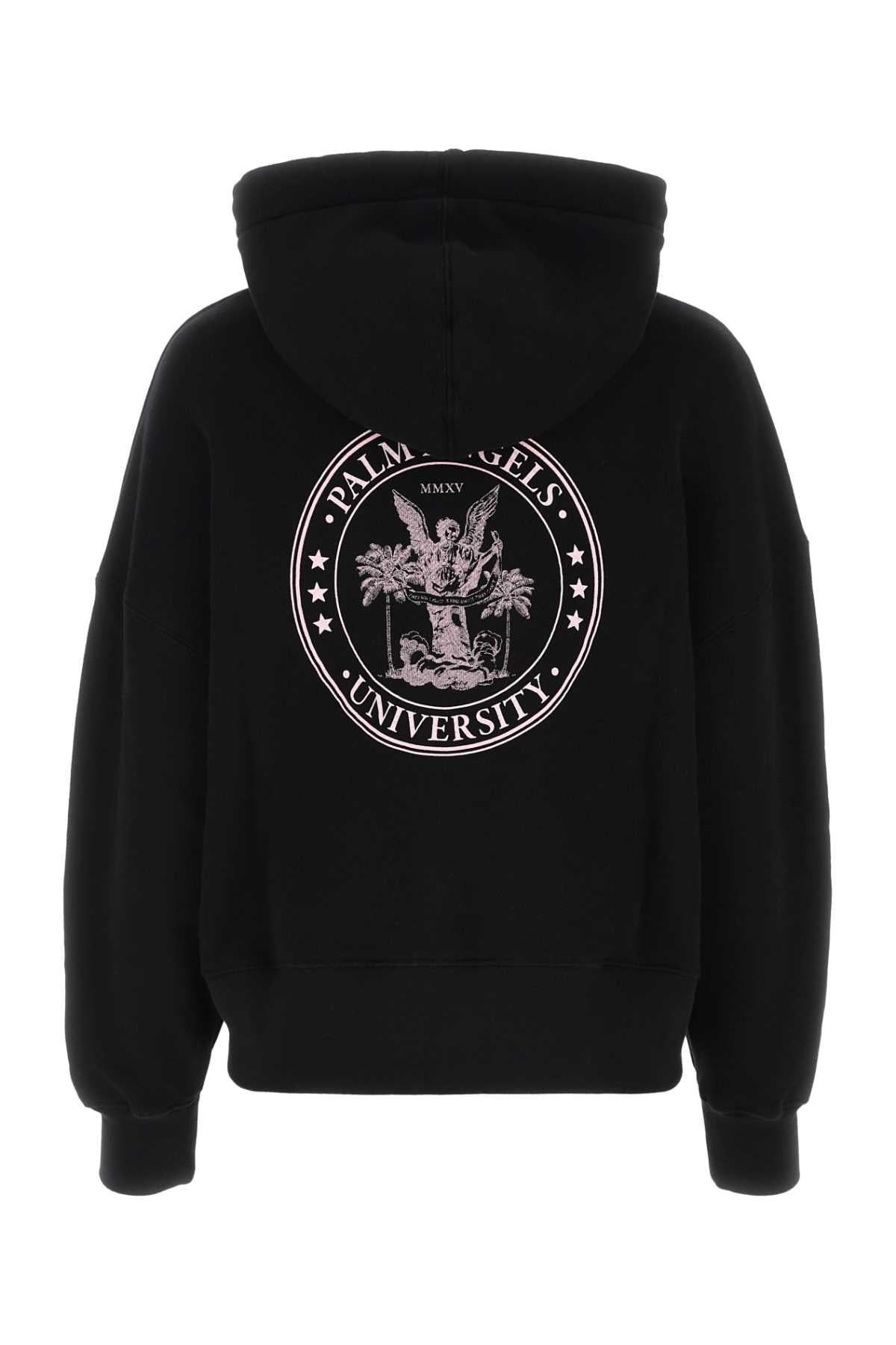 Palm Angels Women Black Cotton Sweatshirt by Luosophy