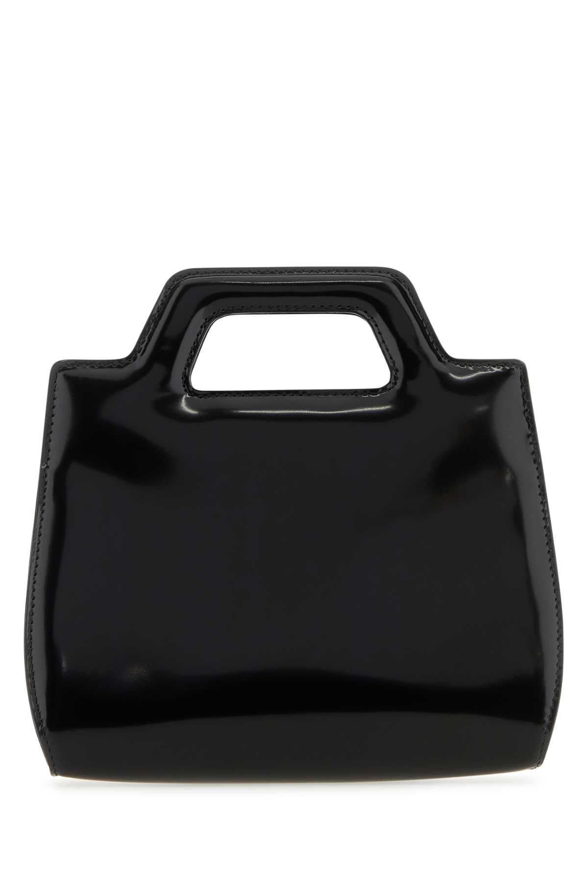 Salvatore Ferragamo Women Black Leather Mini Wanda Handbag DestGlow