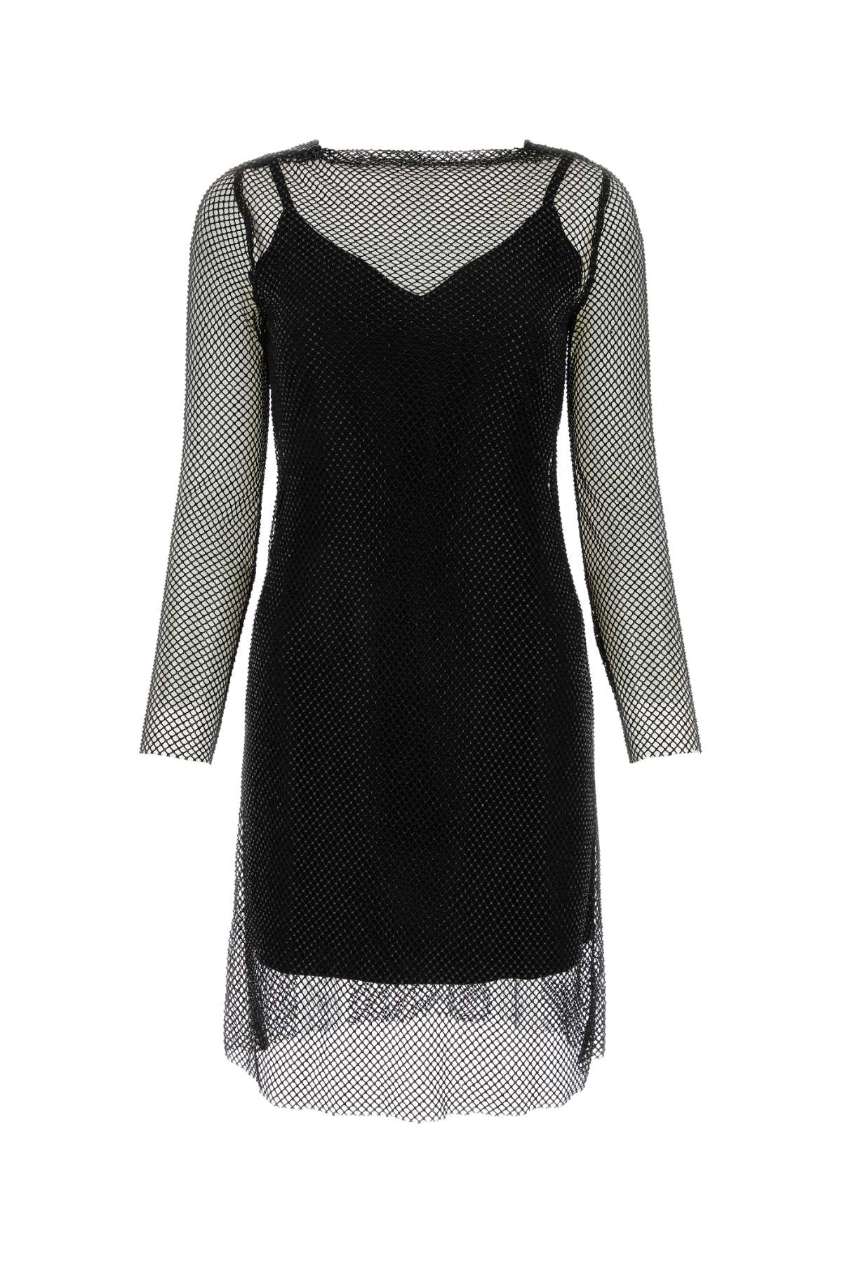 Max Mara Women Embellished Mesh Vezzo Mini Dress by Luosophy
