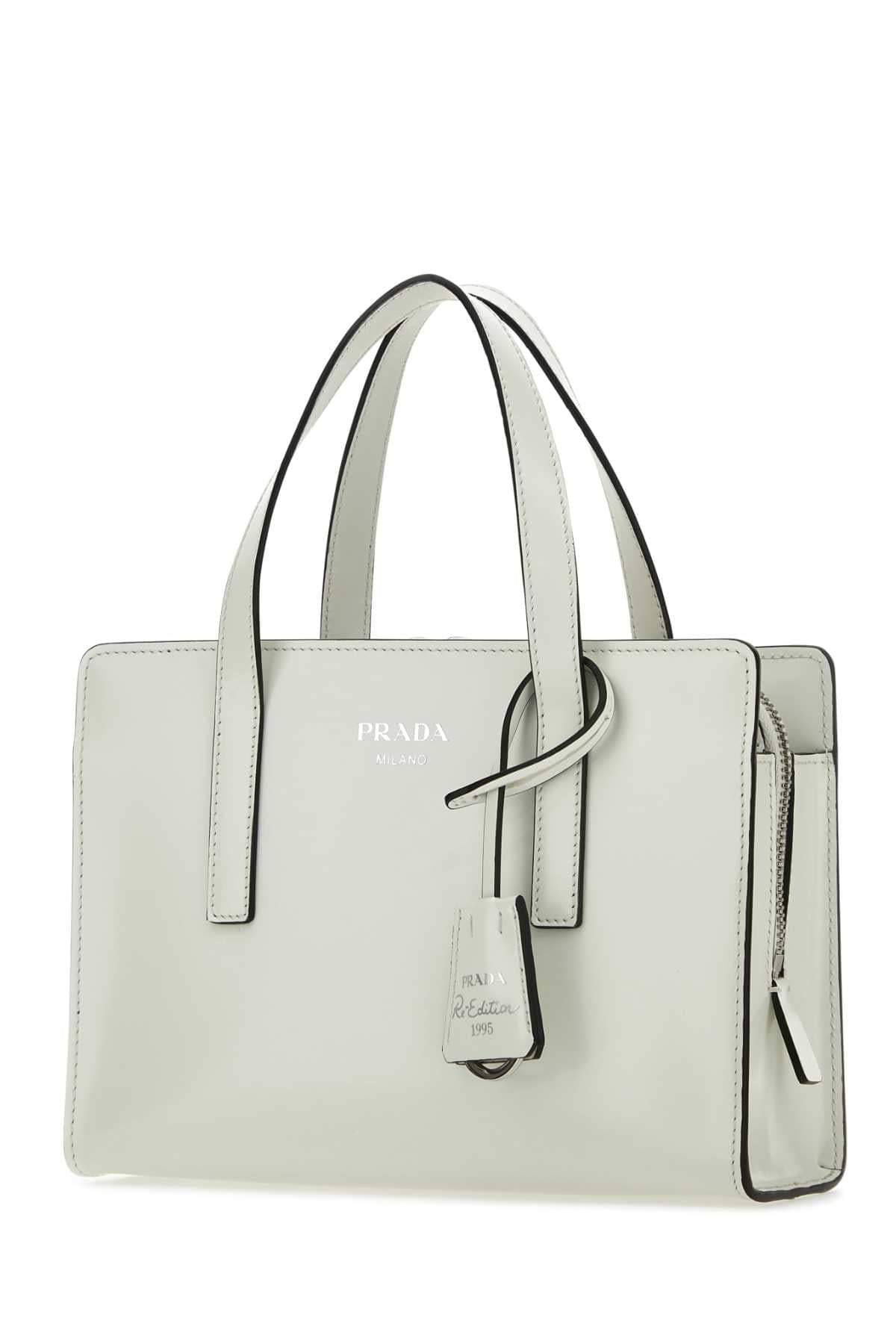 Prada Ivory Leather Re-Edition 1995 Women&
