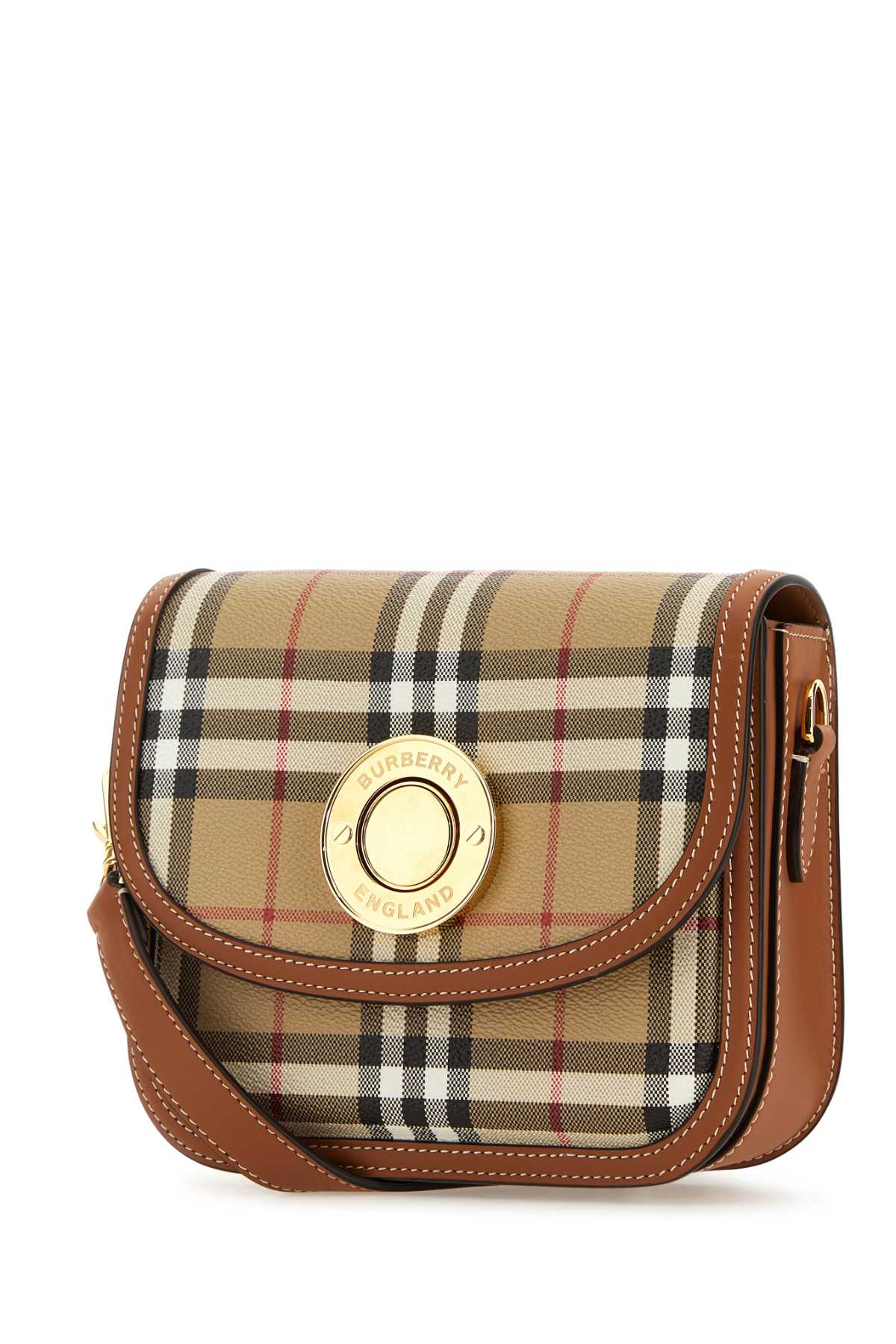 Burberry Women Printed Canvas Small Elizabeth Shoulder Bag DestGlow